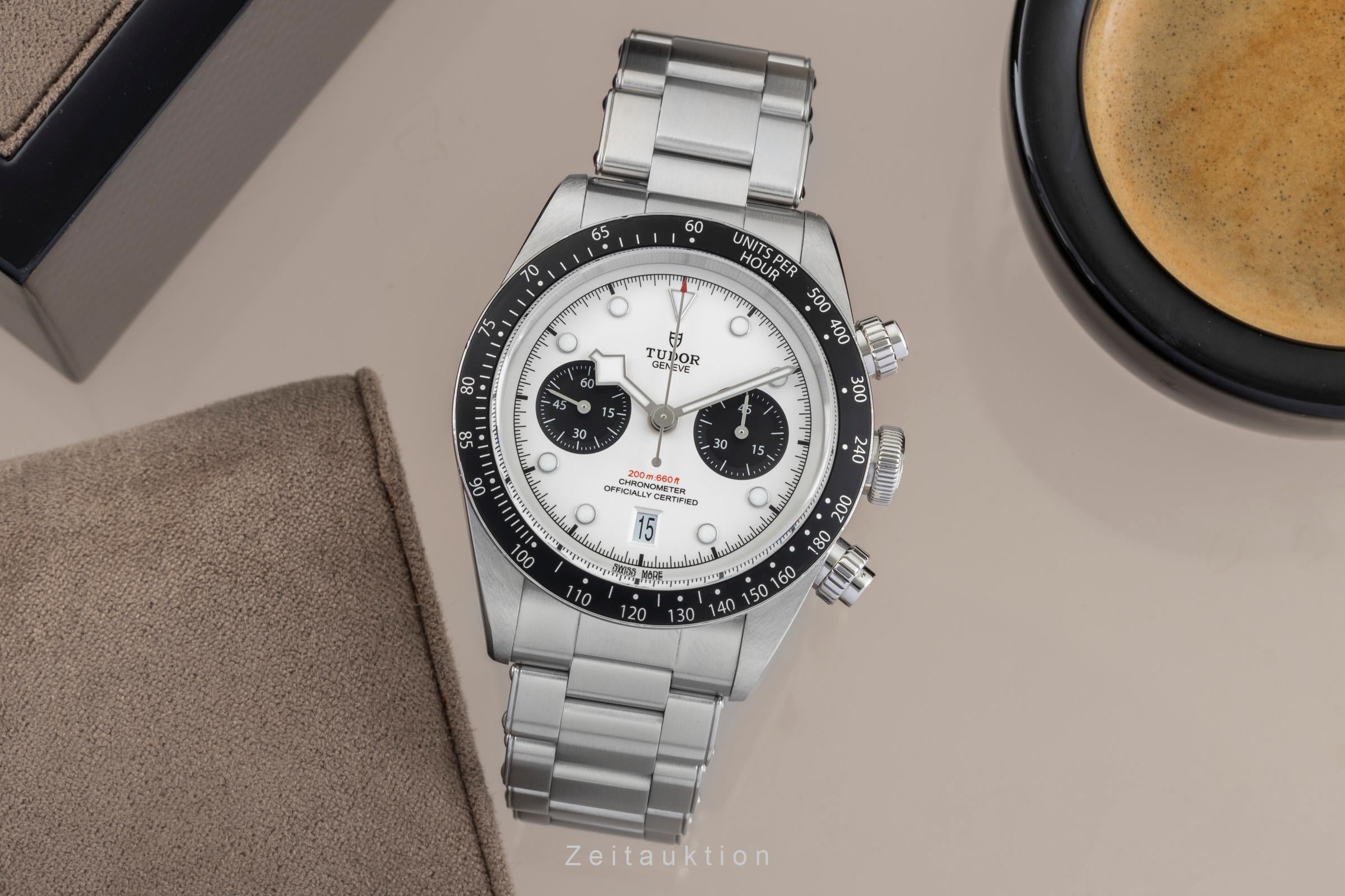 Tudor Black Bay Chronograph Stahl Automatik Herrenuhr Ref. 79360N-0002 B&P 2023 [2601864]