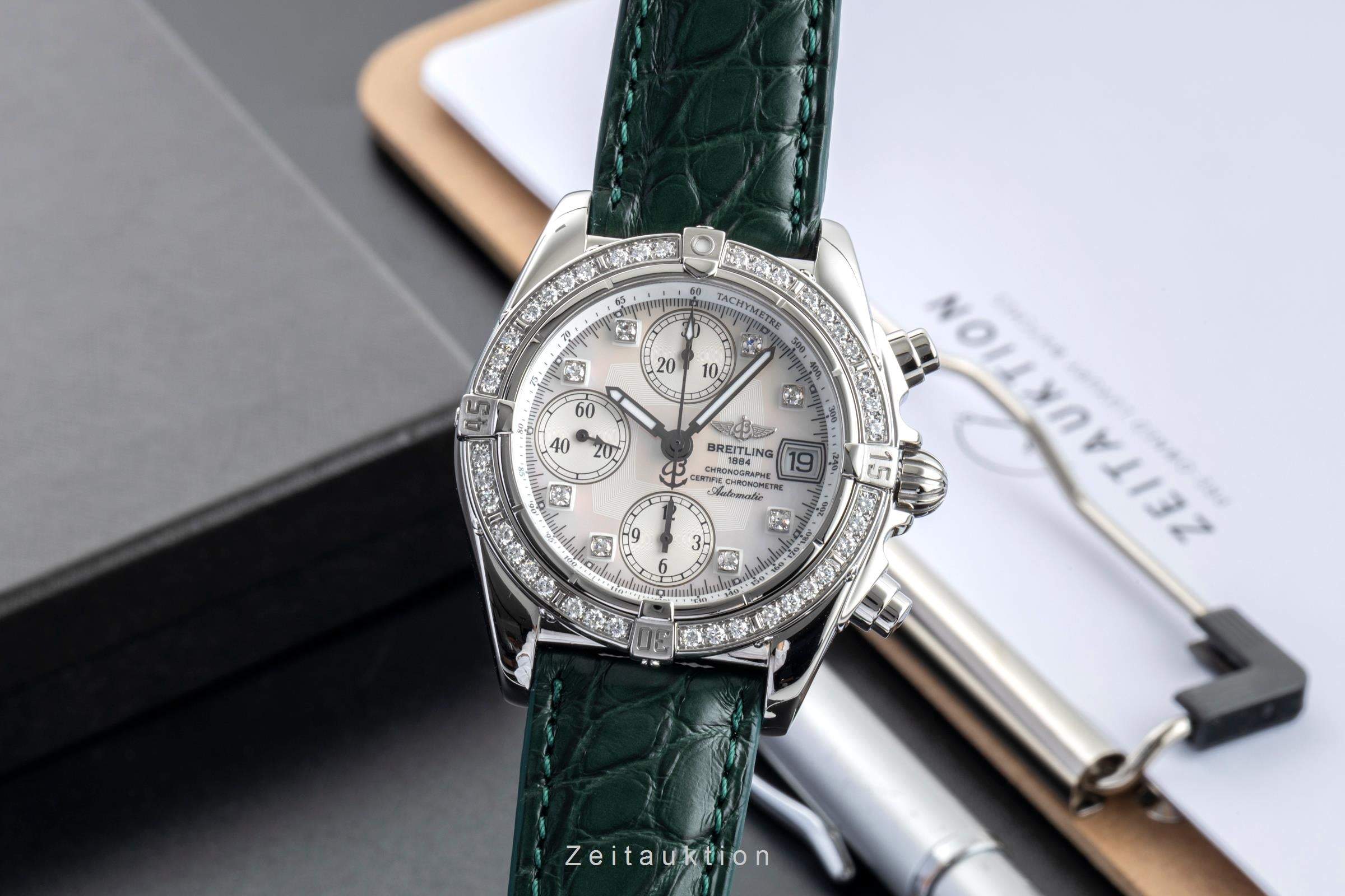 Breitling Cockpit cronógrafo acero automático reloj para caballeros A13357  [2601865]