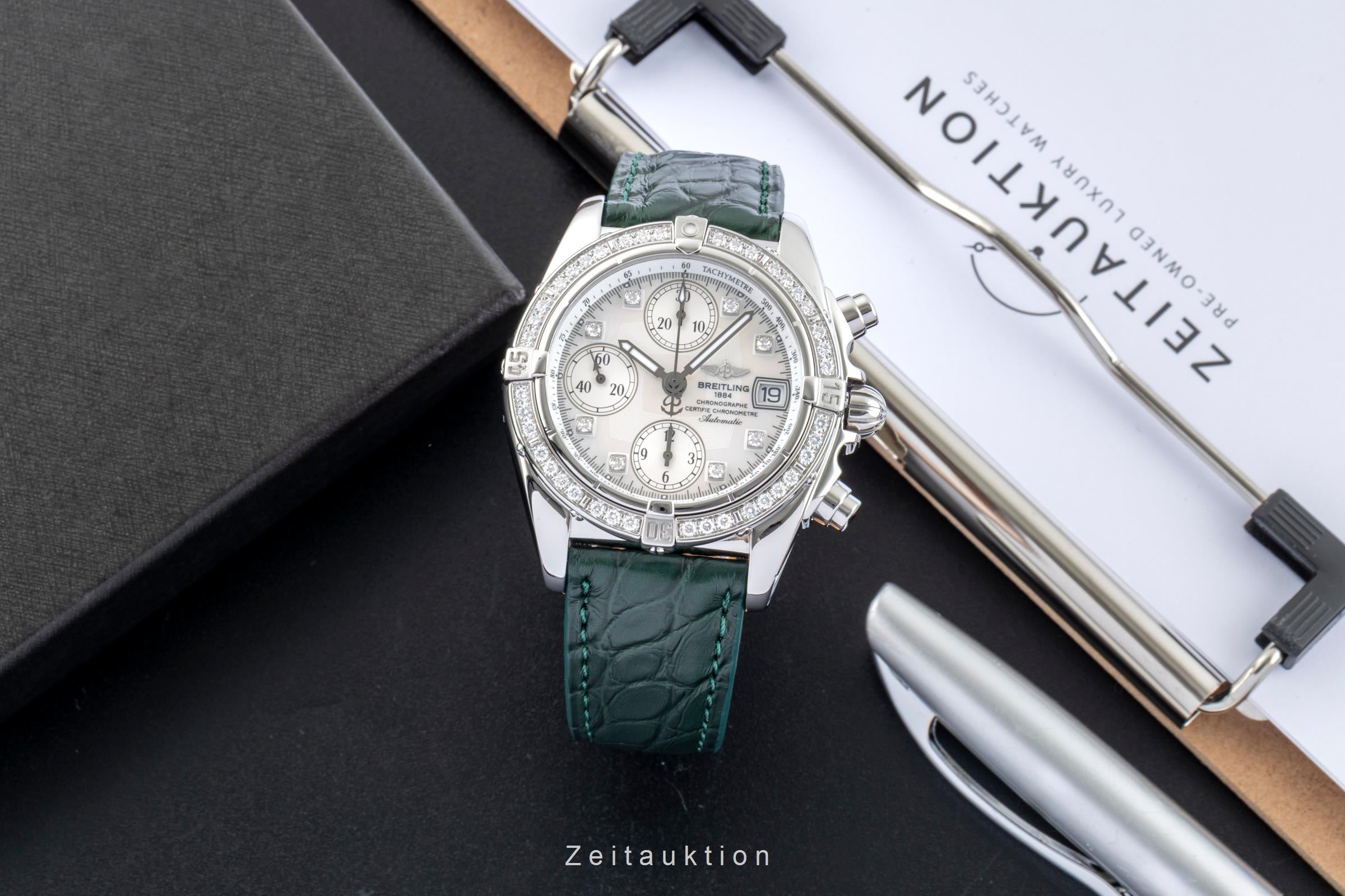 Breitling Cockpit cronógrafo acero automático reloj para caballeros A13357  [2601865]