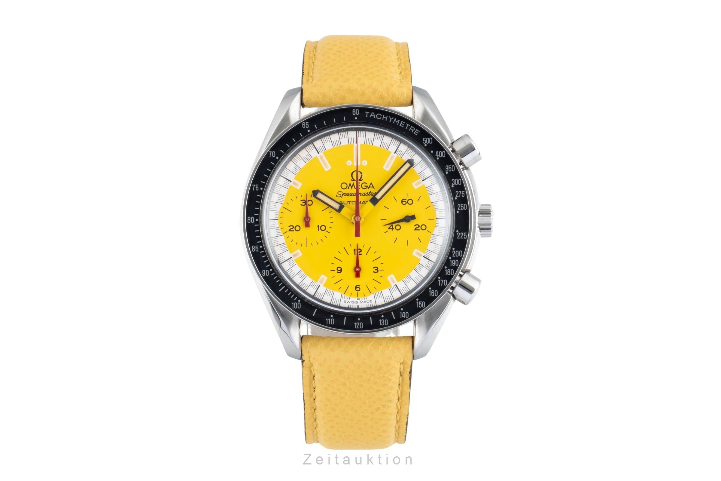 Omega Speedmaster Reduced Yellow Michael Schumacher Chronograph Ref. 3510.12 [2601866]