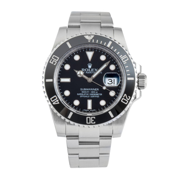 Rolex Submariner acciaio automatismo orologio da uomo 116610LN  [2601868]