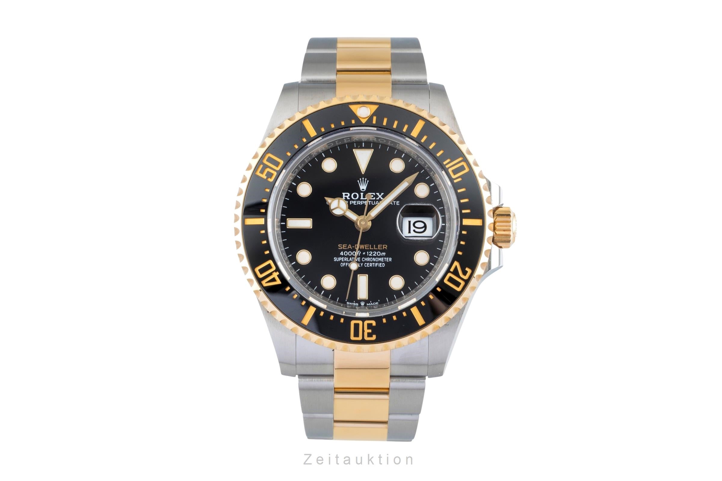 Rolex Sea-Dweller acier / or  automatique montre pour hommes 126603  [2601869]