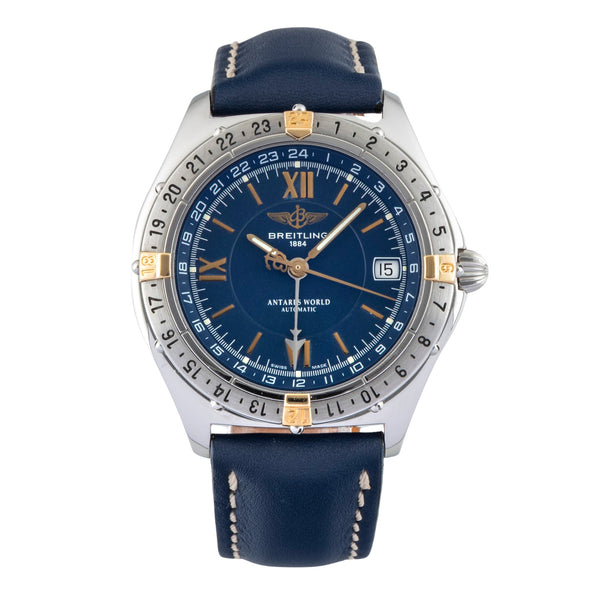 Breitling Antares steel / gold automatic men's watch B32047.1  [2601870]
