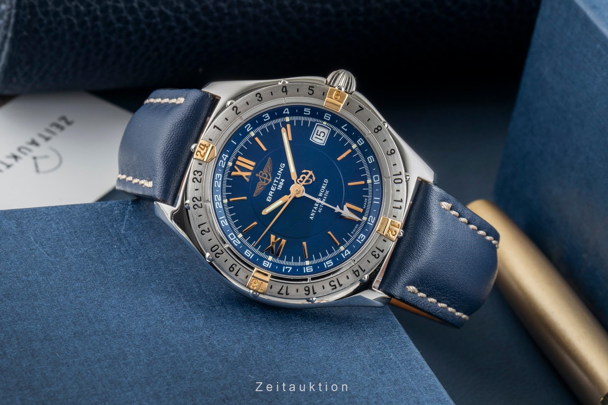 Breitling Antares steel / gold automatic men's watch B32047.1  [2601870]