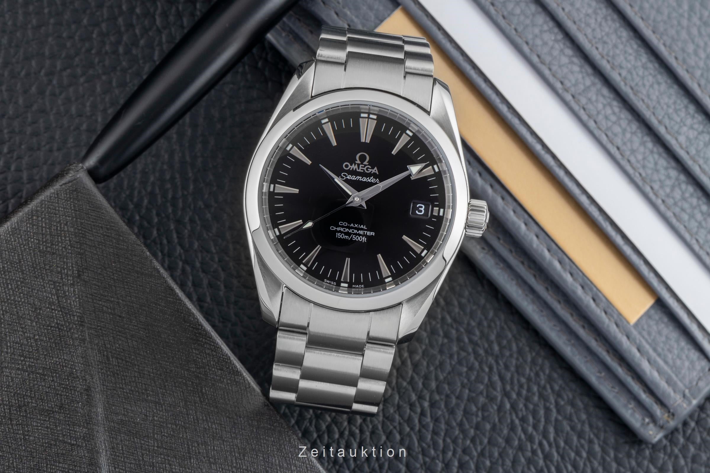 Omega Seamaster Aqua Terra Stahl Automatik Herrenuhr Ref. 2504.50.00 Box  [2601871]
