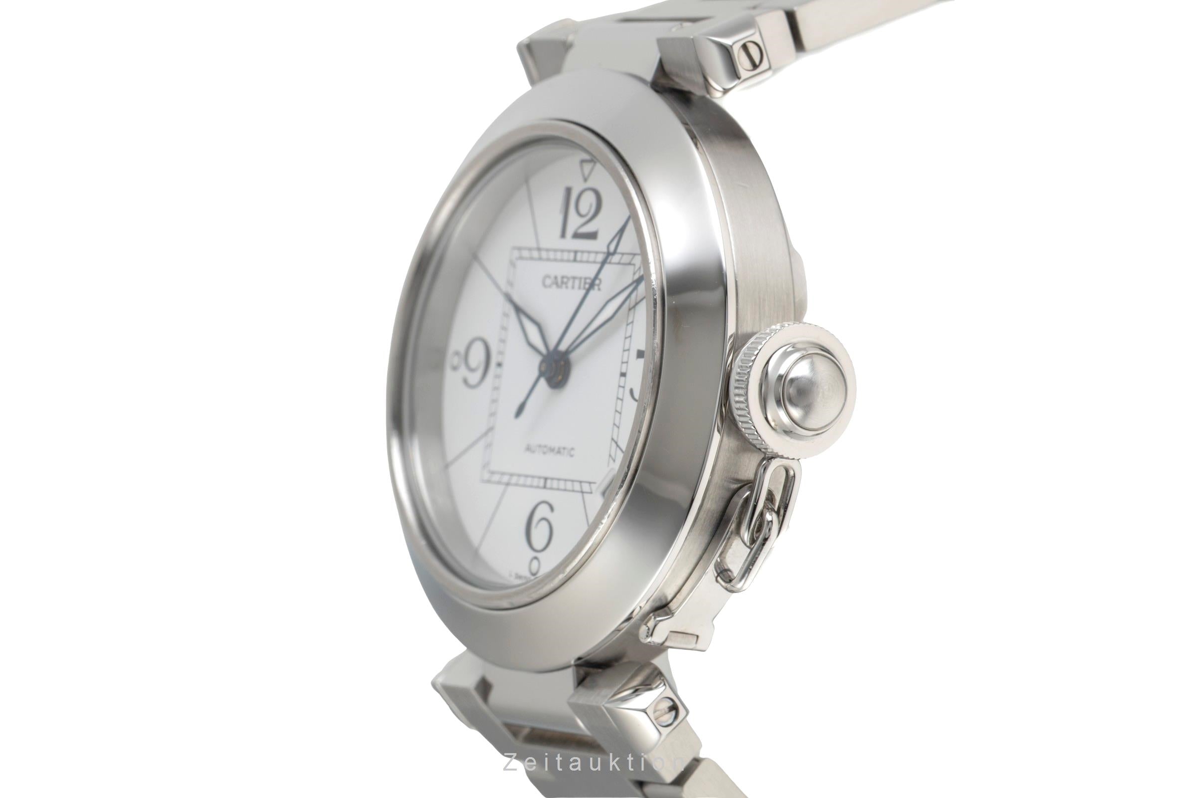Cartier Pasha acciaio automatismo orologio da uomo W31074M7  [2601872]