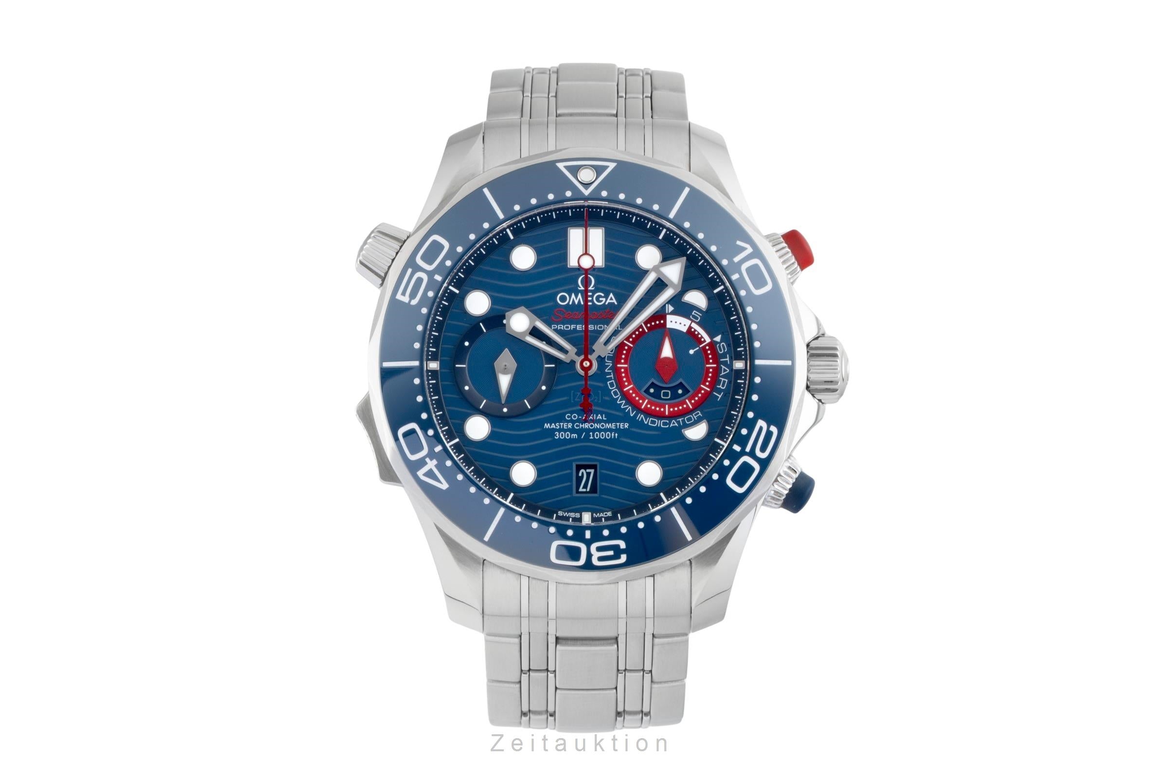 Omega Seamaster Diver Americas Cup Ref. 210.30.44.51.03.002 B&P 2021 [2601874]