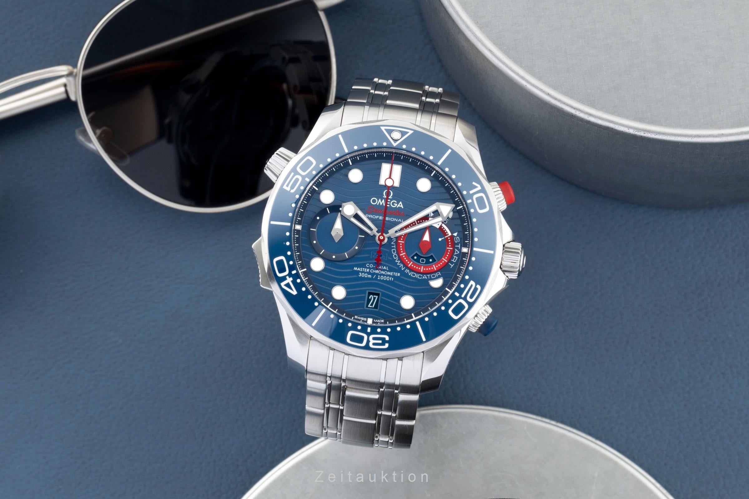 Omega Seamaster Diver Americas Cup Ref. 210.30.44.51.03.002 B&P 2021 [2601874]