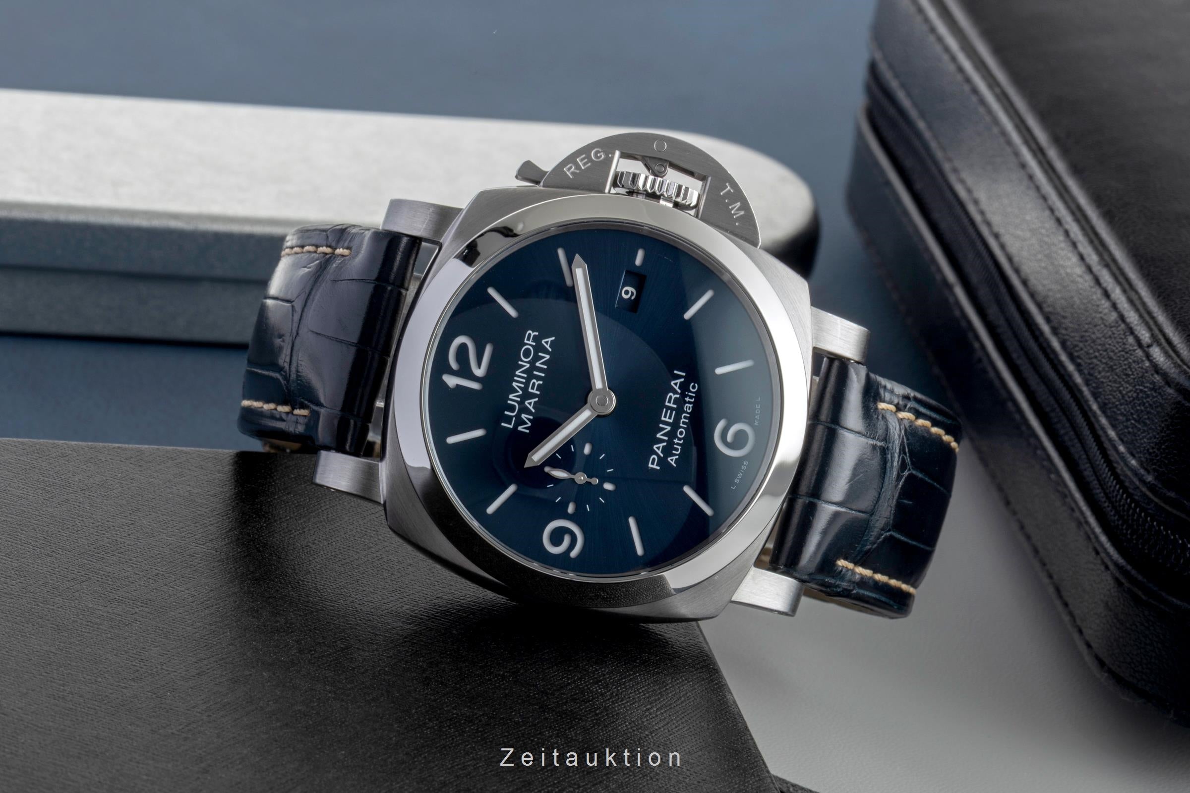 Panerai Luminor Marina Stahl Automatik Ref. PAM01313 B&P 2023 NP: 8900 € [2601875]