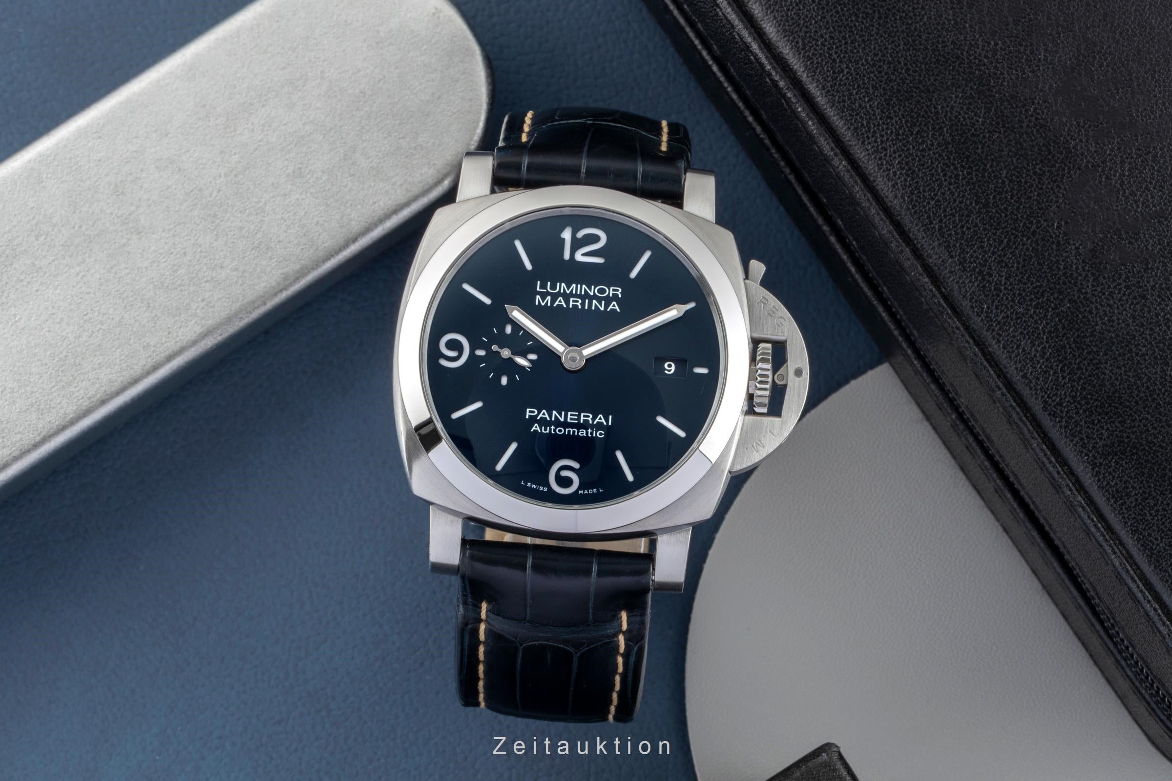 Panerai Luminor Marina Stahl Automatik Ref. PAM01313 B&P 2023 NP: 8900 € [2601875]