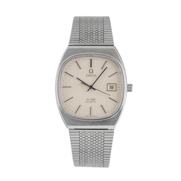 Omega De Ville Stahl Quarz Herrenuhr Ref. 192.0035 / 392.0006 Vintage  [2601877]