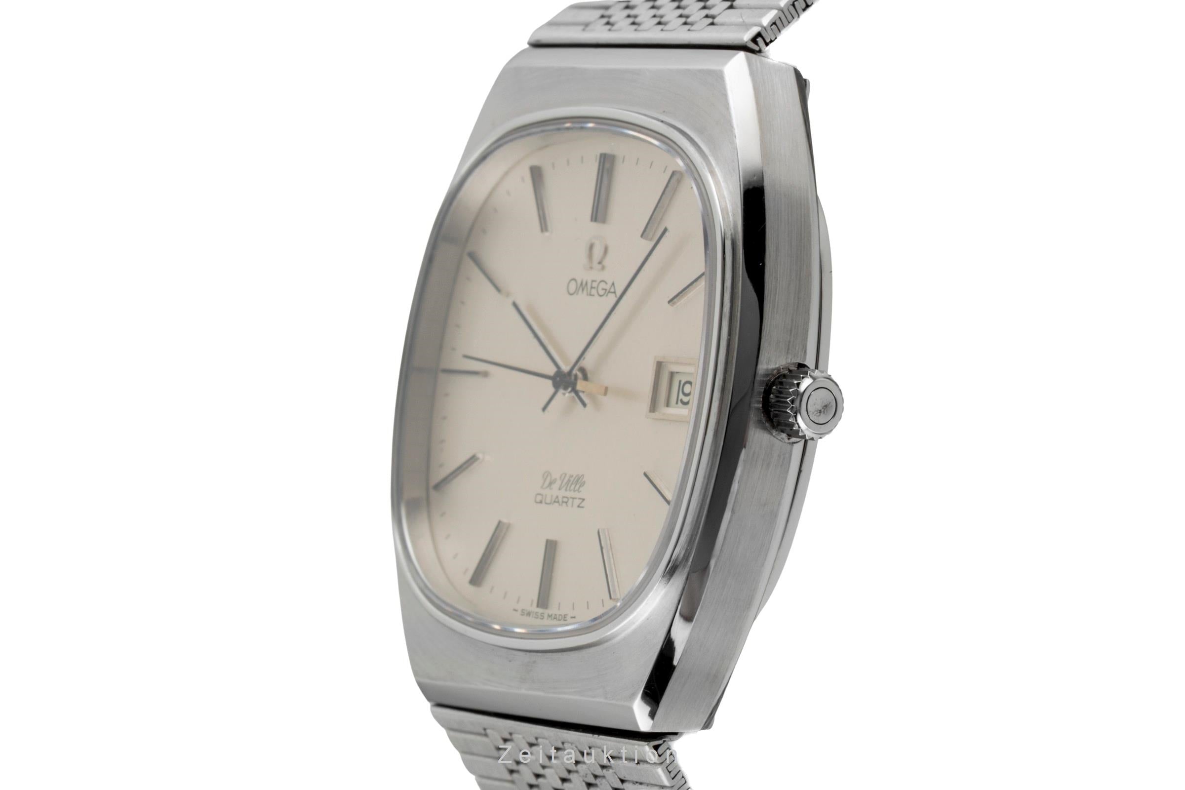 Omega De Ville Stahl Quarz Herrenuhr Ref. 192.0035 / 392.0006 Vintage  [2601877]