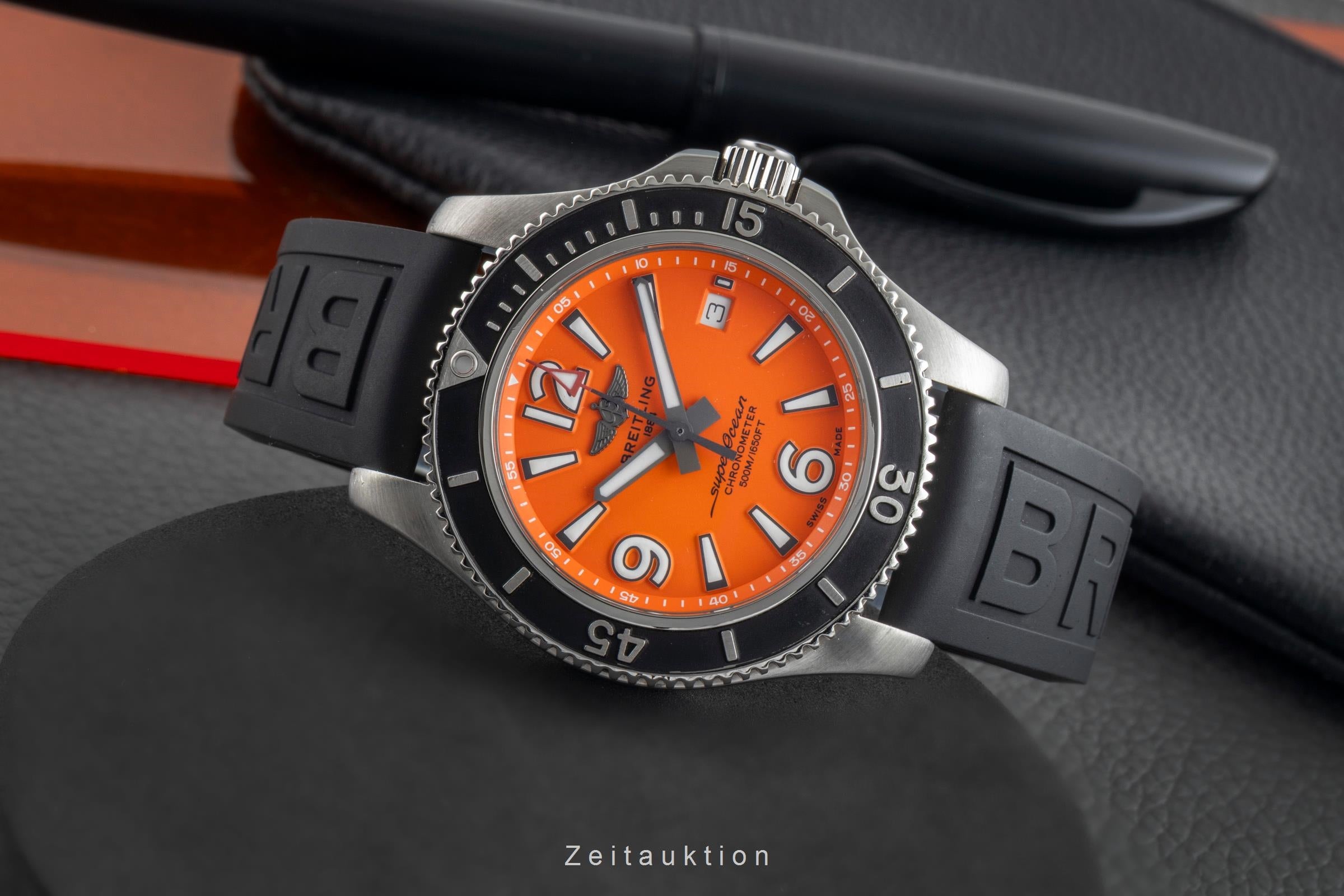 Breitling Superocean acero automático reloj para caballeros A17366  [2601879]