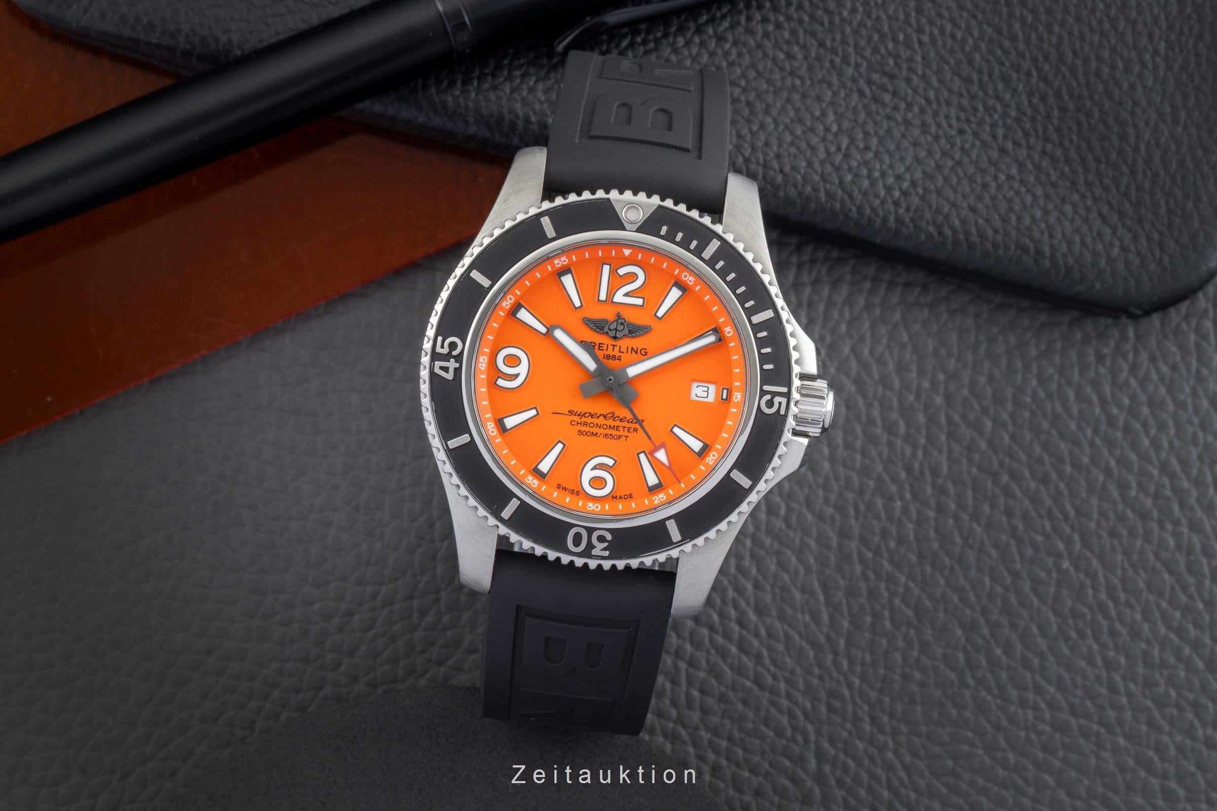 Breitling Superocean acero automático reloj para caballeros A17366  [2601879]