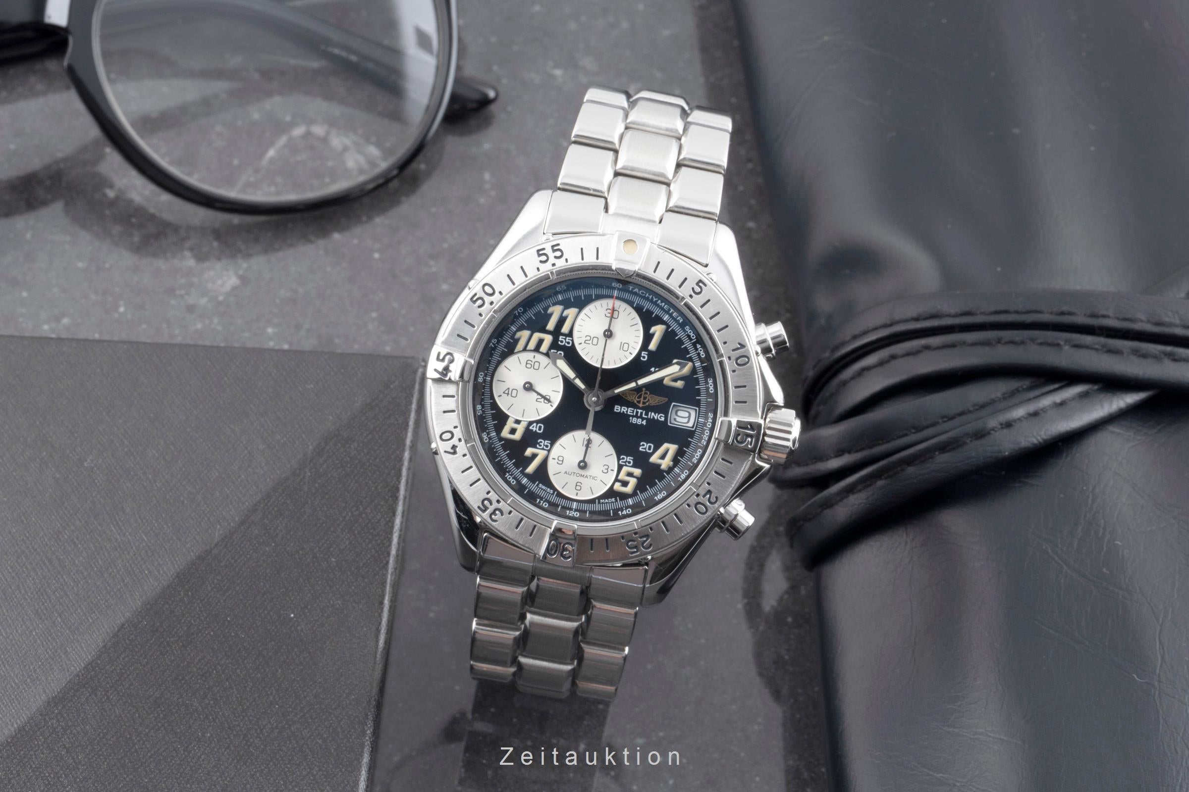 Breitling Colt Chronograph Edelstahl Automatik Ref. A1303511/B417 Papiere 1999 [2601882]