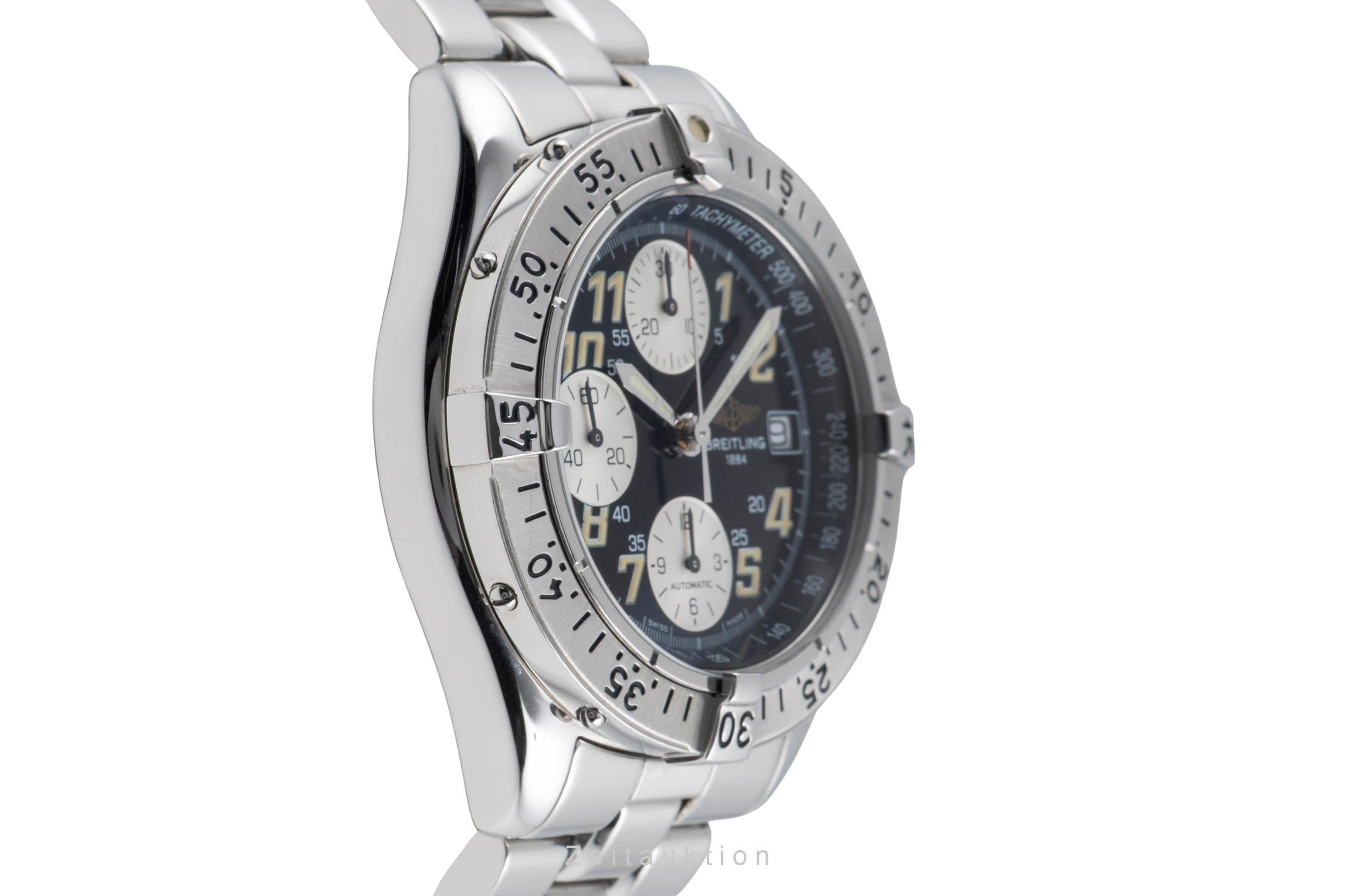 Breitling Colt Chronograph Edelstahl Automatik Ref. A1303511/B417 Papiere 1999 [2601882]