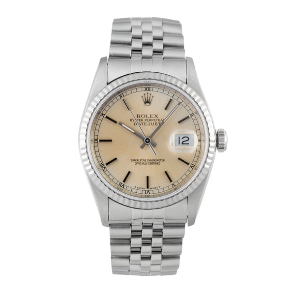 Rolex Datejust 36 Tropical Dial Stahl Weissgold Automatik Ref. 16234 X-Serie [2601883]