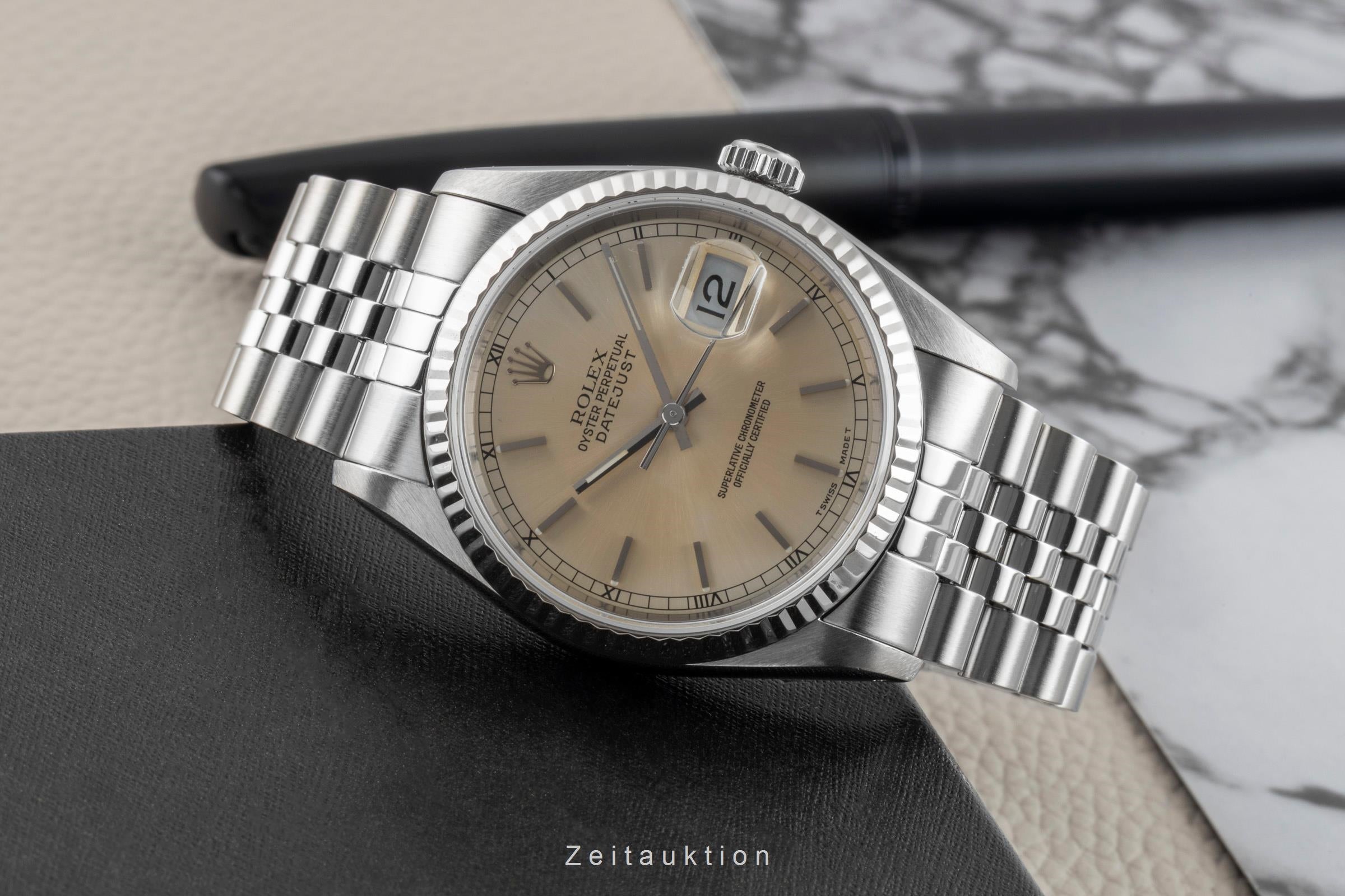 Rolex Datejust 36 Tropical Dial Stahl Weissgold Automatik Ref. 16234 X-Serie [2601883]