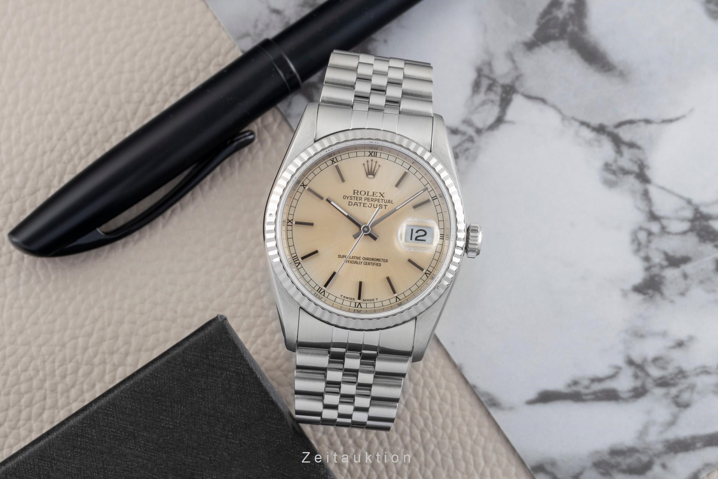 Rolex Datejust 36 Tropical Dial Stahl Weissgold Automatik Ref. 16234 X-Serie [2601883]