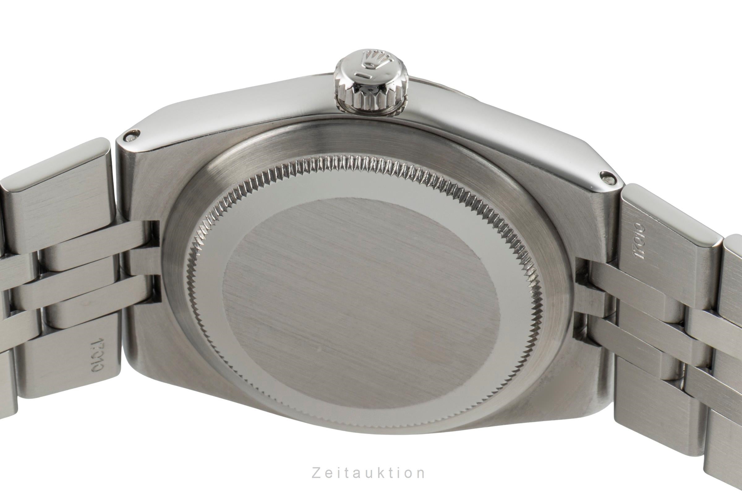 Rolex Oysterquartz acier / or blanc quartz montre pour hommes 17014 Vintage  [2601884]