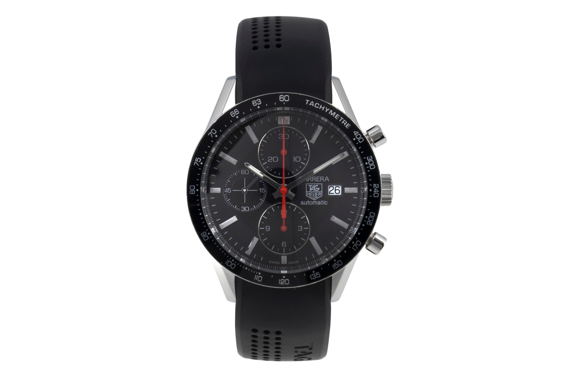 Tag Heuer Carrera cronógrafo acero automático reloj para caballeros CV2014.FT6014  [2601886]