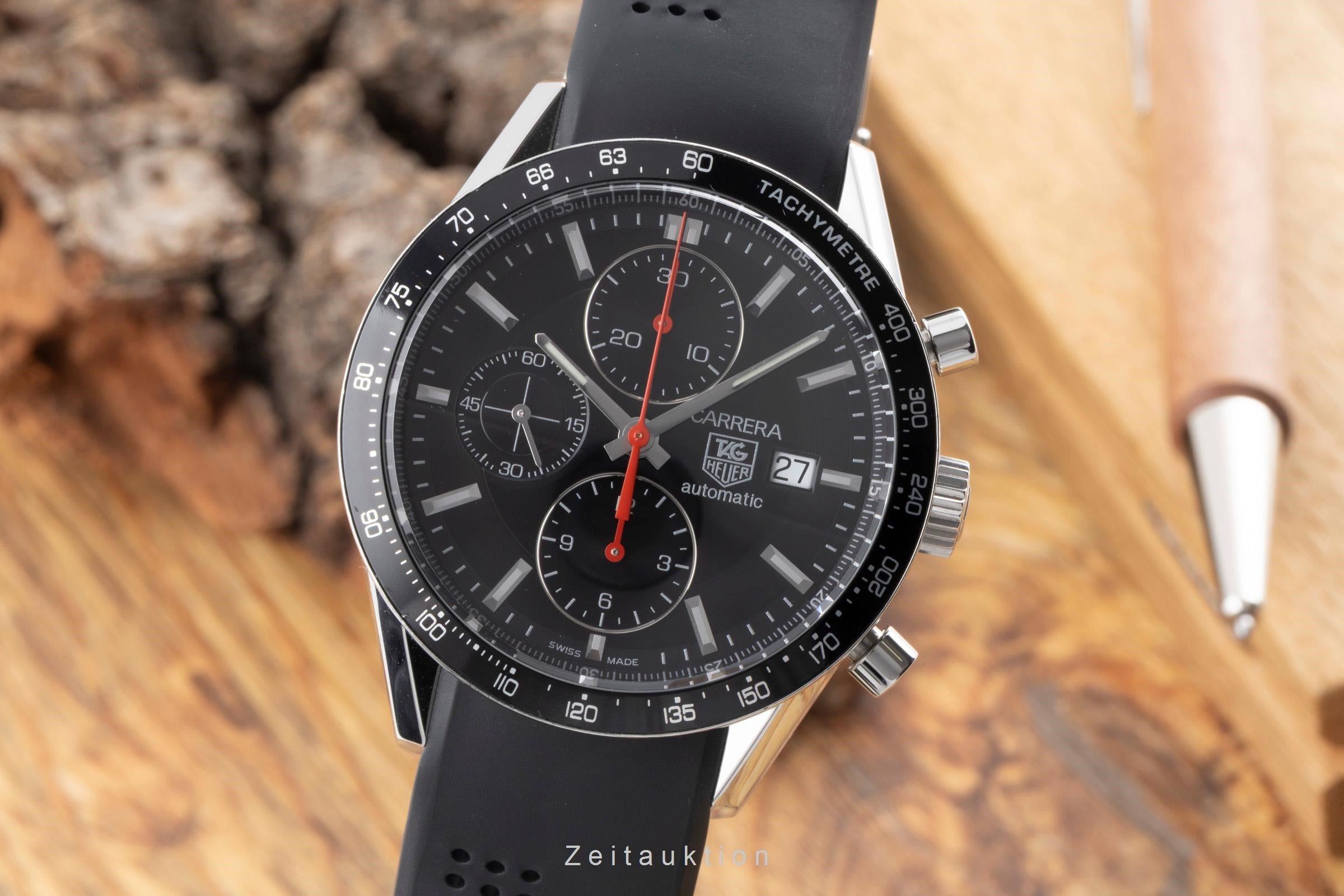 Tag Heuer Carrera cronógrafo acero automático reloj para caballeros CV2014.FT6014  [2601886]