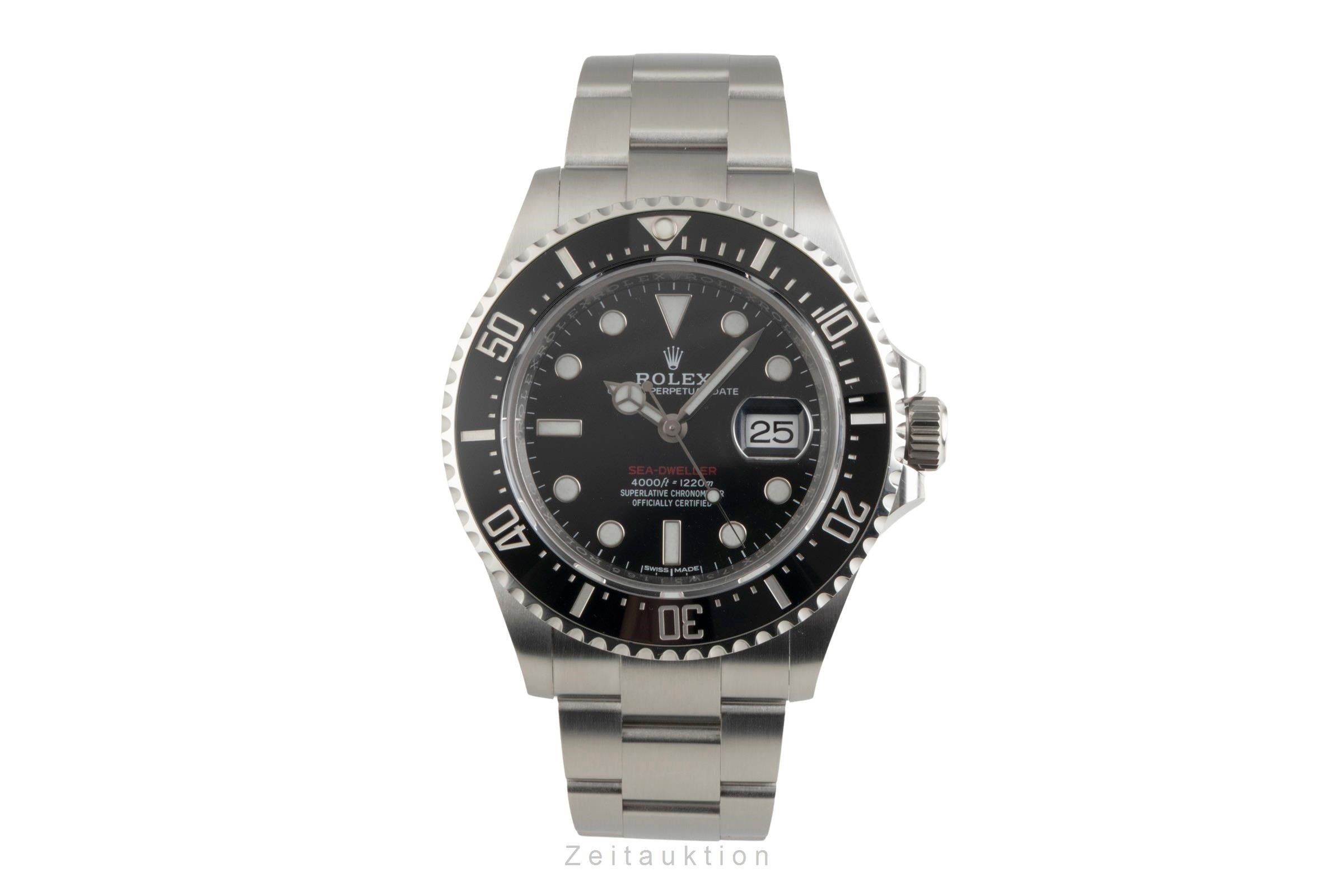 Rolex Sea-Dweller steel automatic men's watch 126600  [2601891]