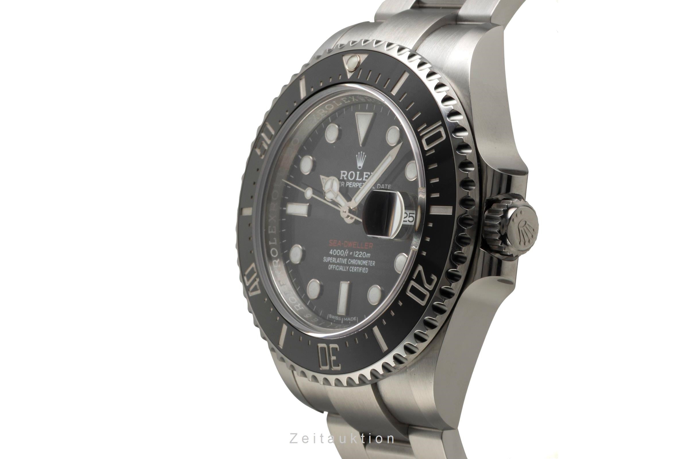 Rolex Sea-Dweller steel automatic men's watch 126600  [2601891]
