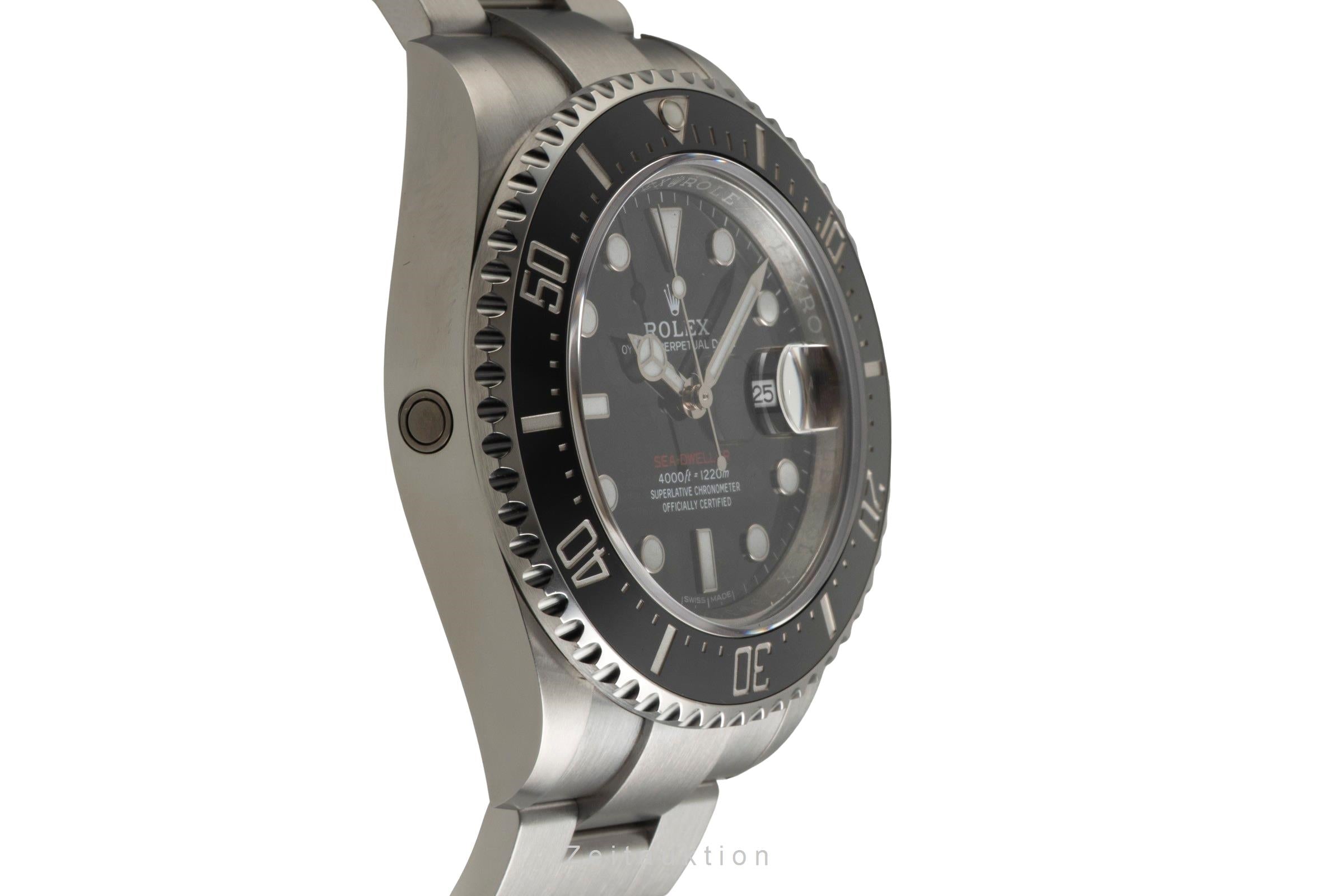 Rolex Sea-Dweller steel automatic men's watch 126600  [2601891]