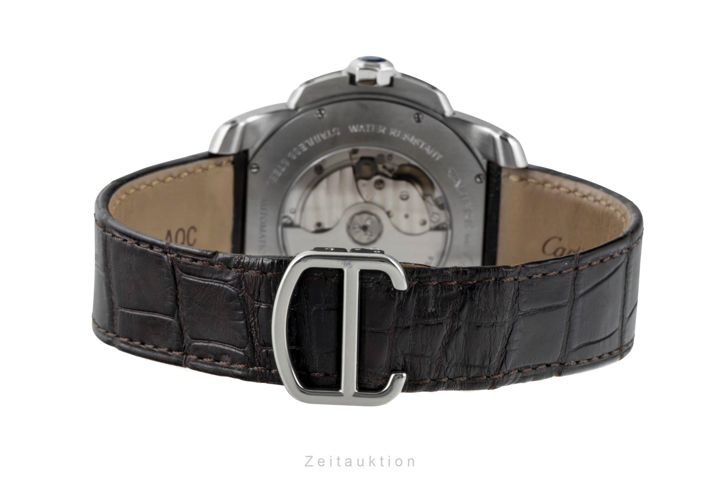 Cartier Calibre de Cartier steel / gold automatic men's watch W7100011  [2601892]
