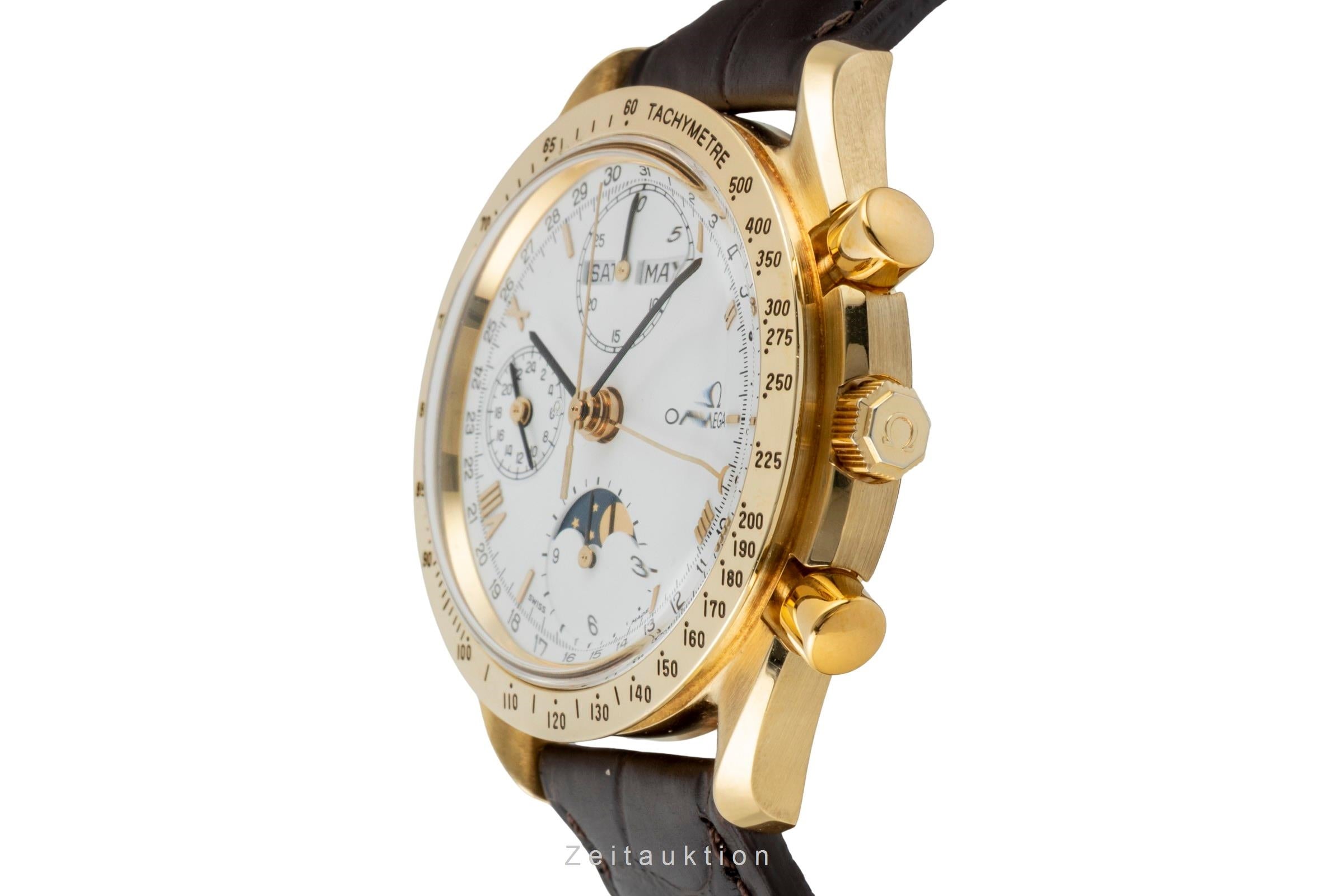 Omega Speedmaster Golden Gate Chronograph 18k Gold Ref. 3131.20 VP: 22600,- € [2601903]