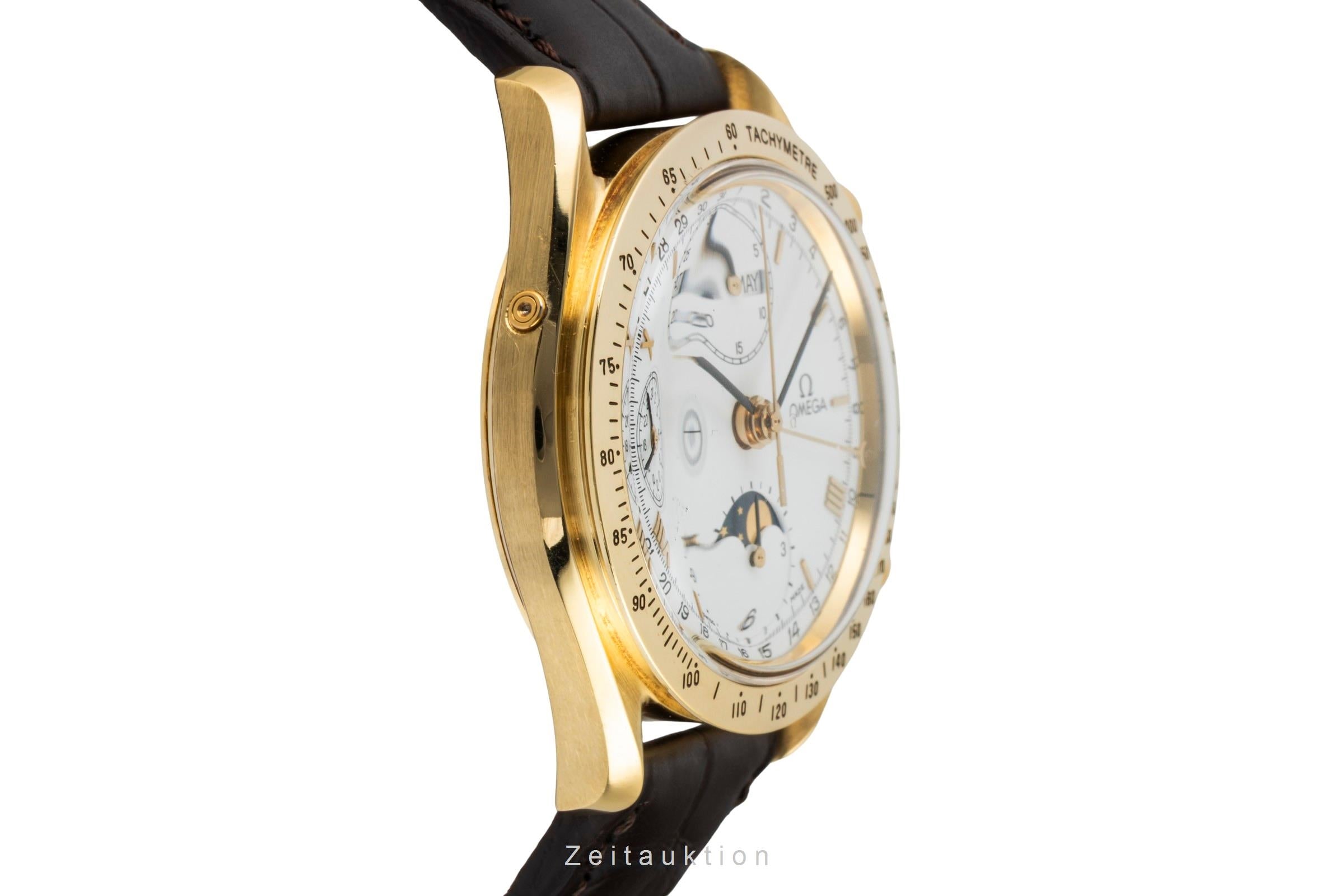 Omega Speedmaster Golden Gate Chronograph 18k Gold Ref. 3131.20 VP: 22600,- € [2601903]