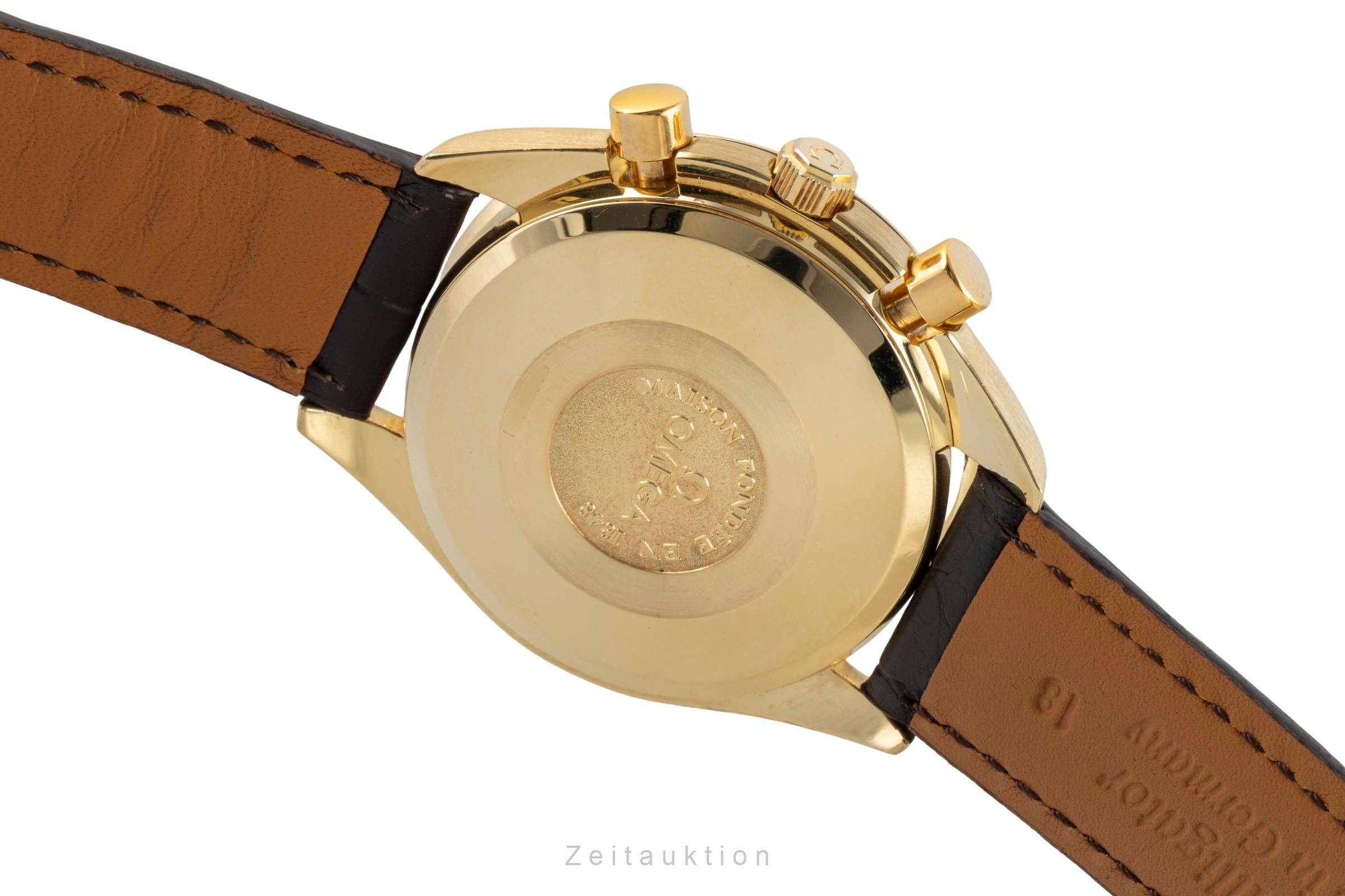 Omega Speedmaster Golden Gate Chronograph 18k Gold Ref. 3131.20 VP: 22600,- € [2601903]