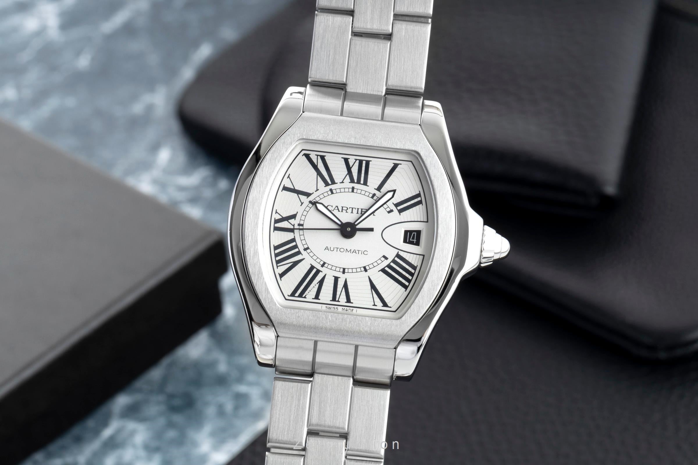 Cartier Roadster steel automatic Kal. 049 Ref. W6206017 | 2601904