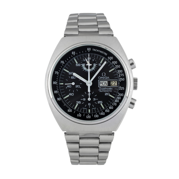 Omega Speedmaster chronograph steel automatic men's watch 176.0012 Vintage  [2601905]