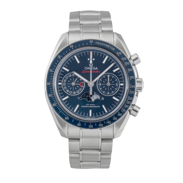 Omega Speedmaster Mondphase Chronograph Co-Axial 304.33.44.52.03.001 B&P  [2601906]