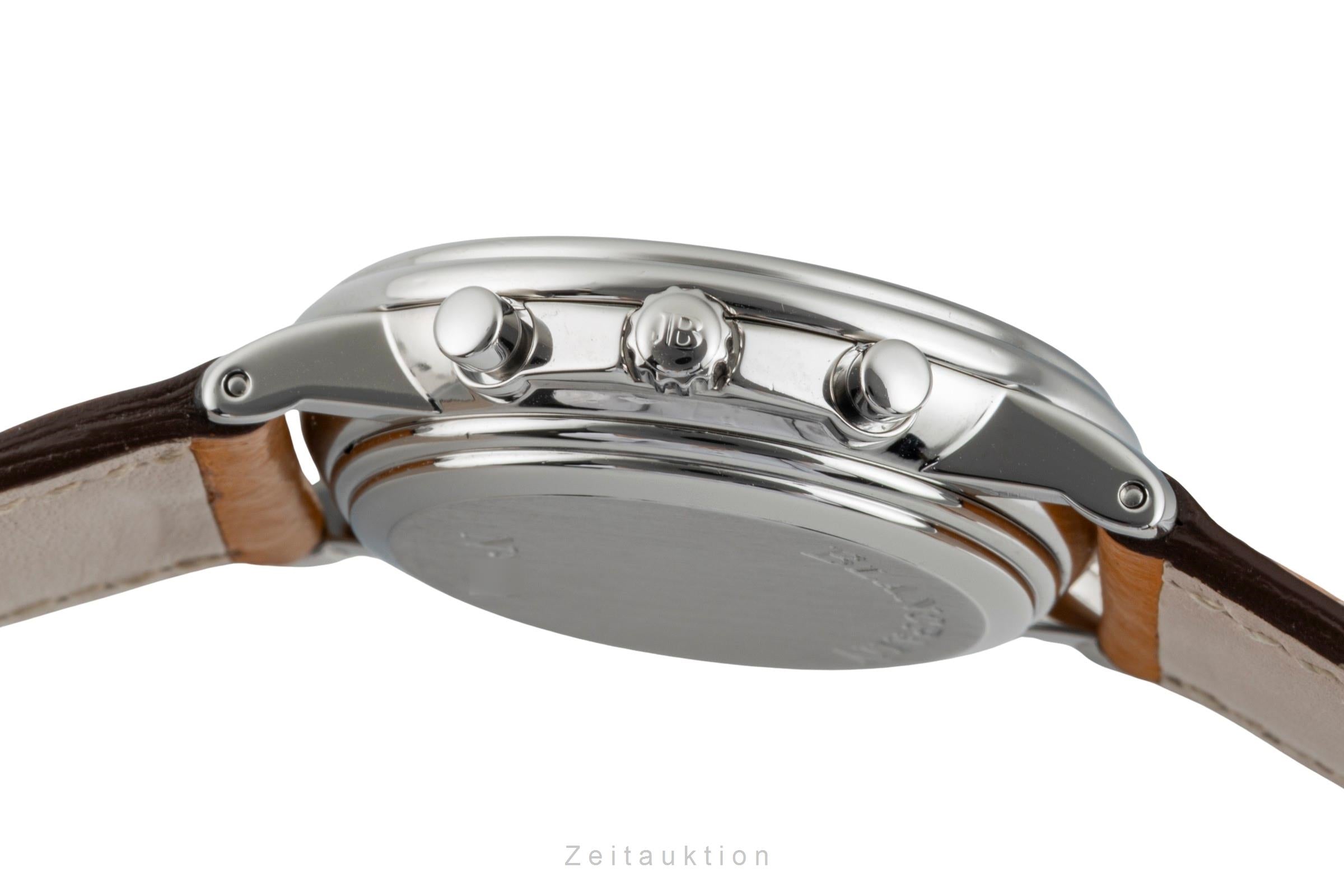 Blancpain Villeret cronógrafo acero automático reloj para caballeros 1185-1127  [2601908]