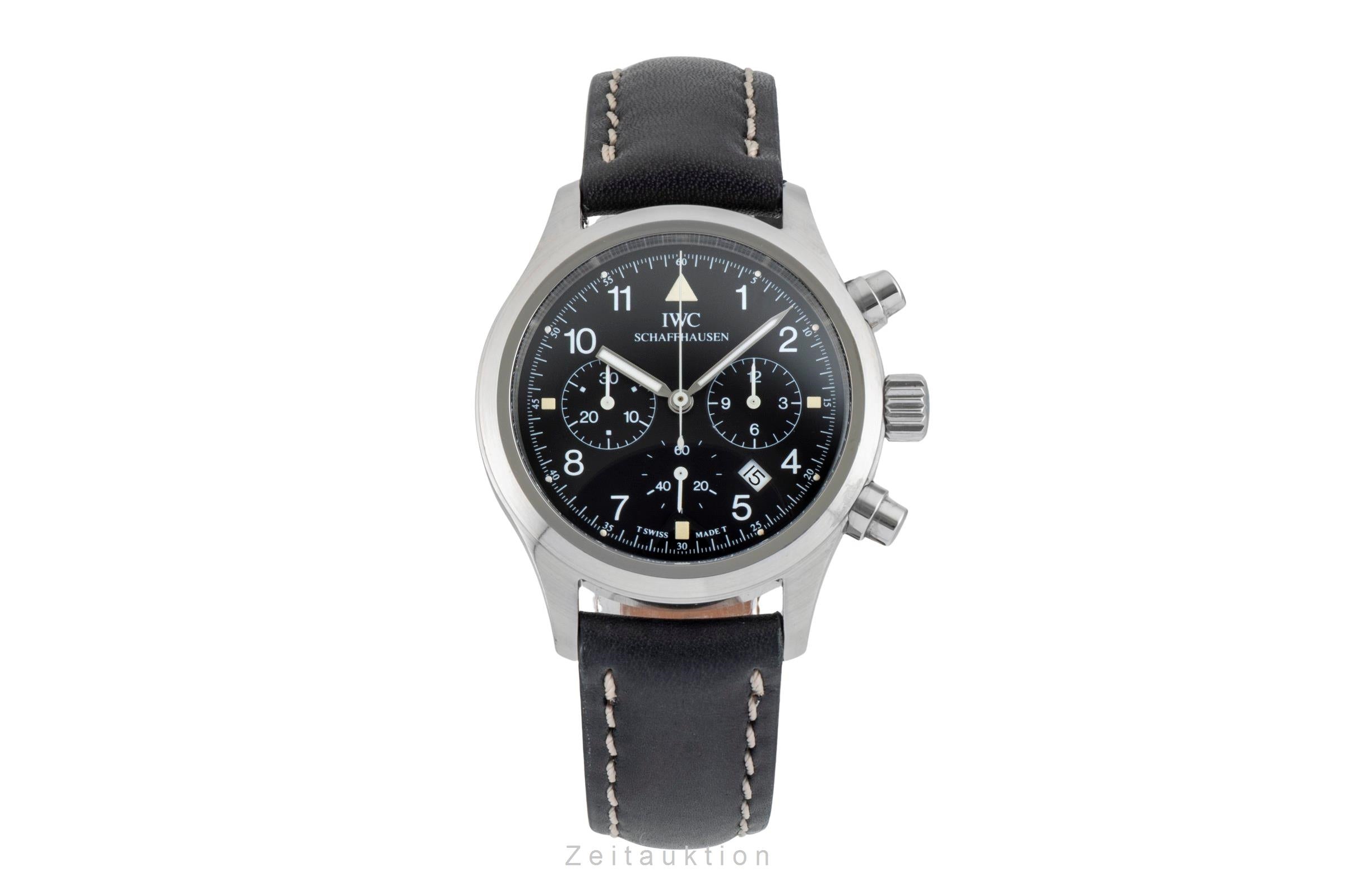 IWC Fliegerchronograph chronograph steel quartz men's watch IW374101  [2601909]