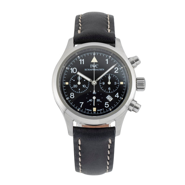 IWC Fliegerchronograph chronograph steel quartz men's watch IW374101  [2601909]