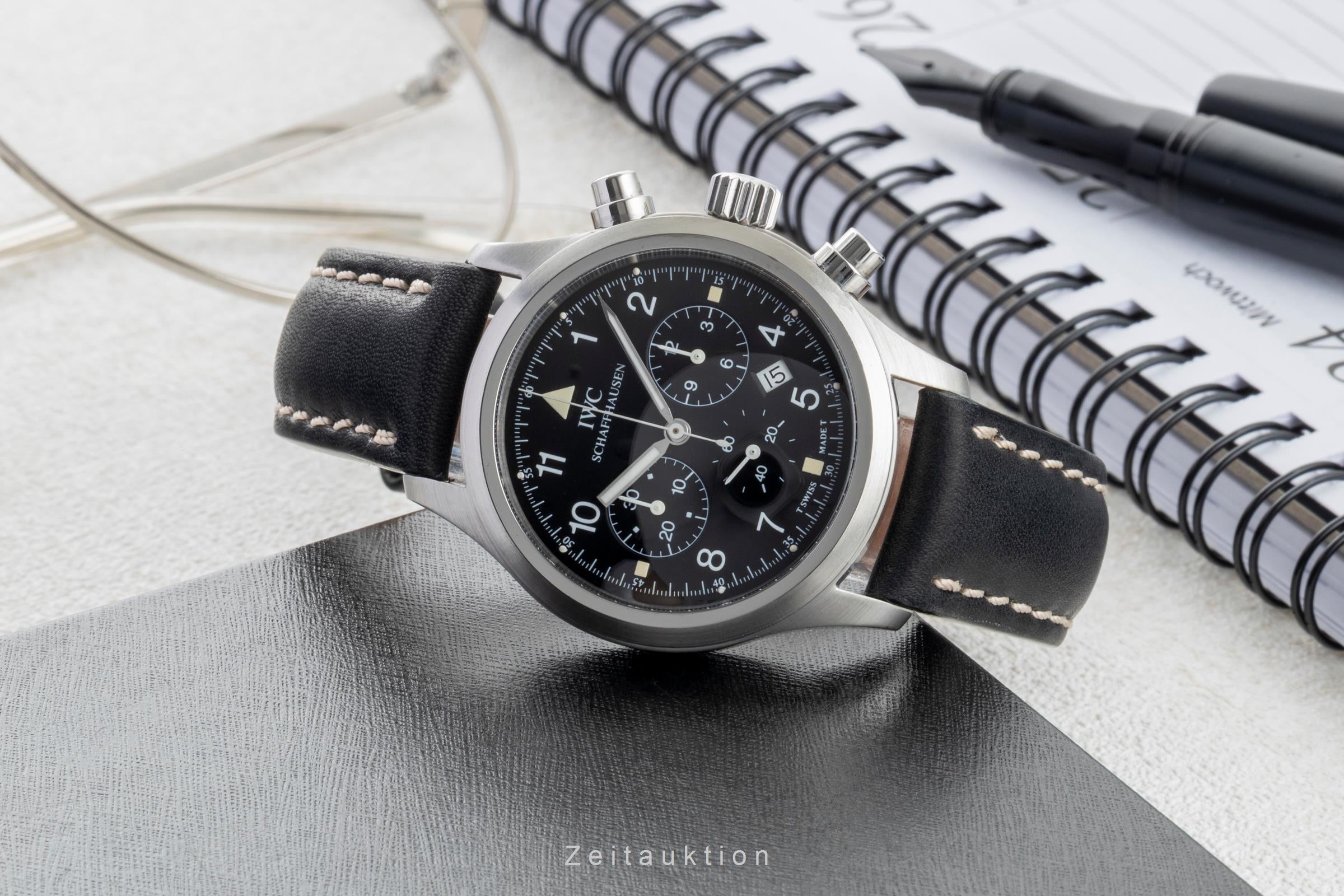 IWC Fliegerchronograph chronograph steel quartz men's watch IW374101  [2601909]
