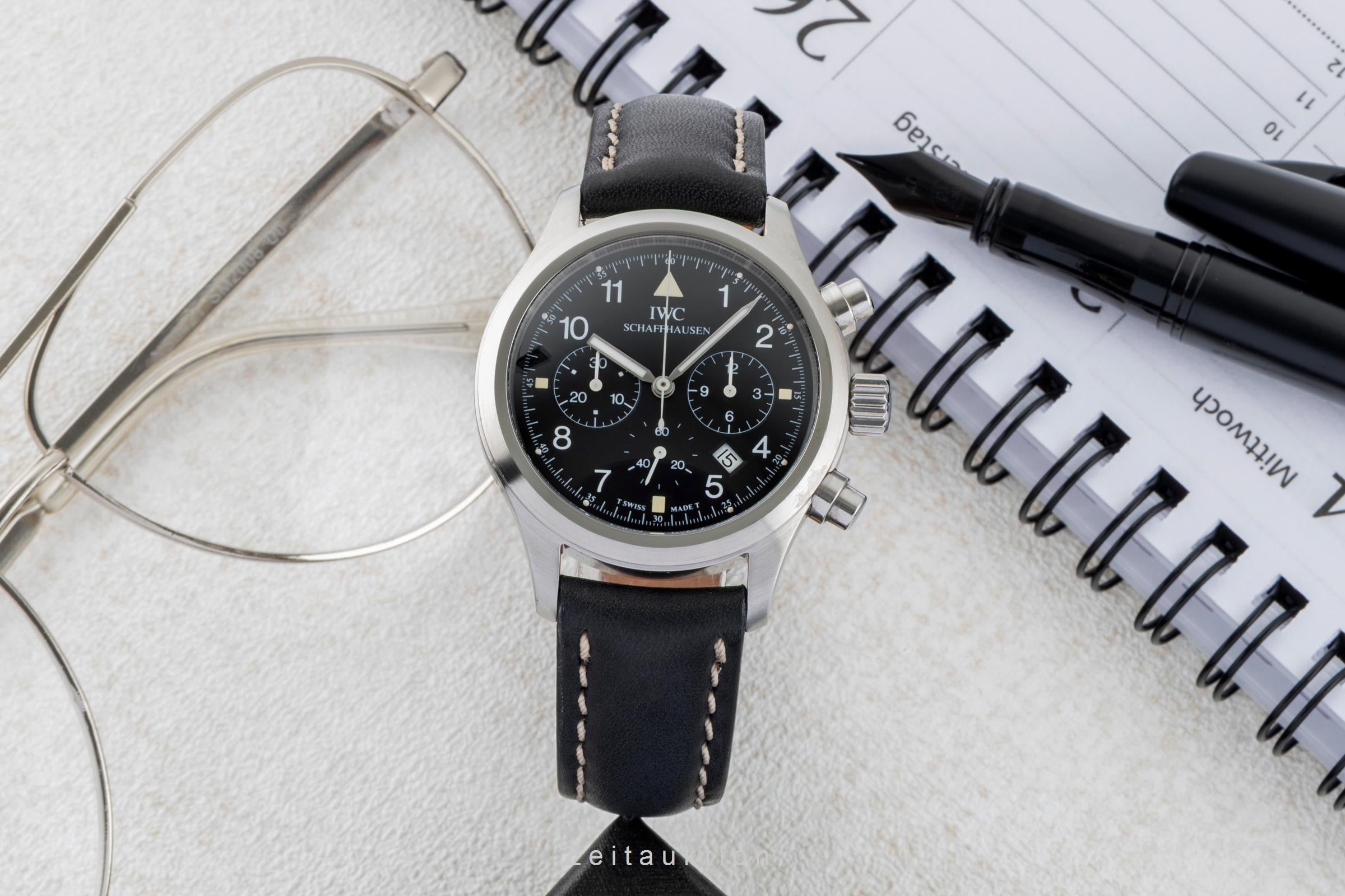 IWC Fliegerchronograph chronograph steel quartz men's watch IW374101  [2601909]