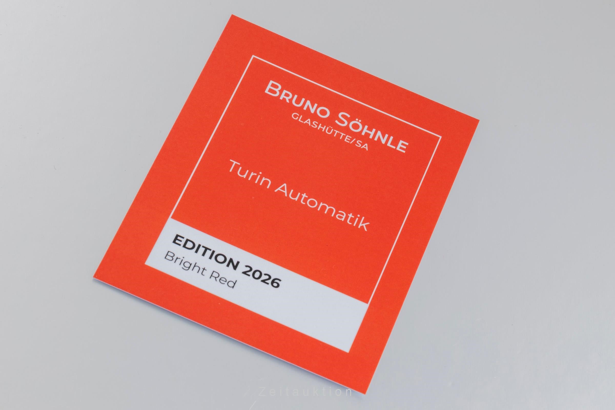 Bruno Söhnle Glashütte Turin Stahl Automatik Herrenuhr Ref 17-12230-840 B&P New  [2601913]