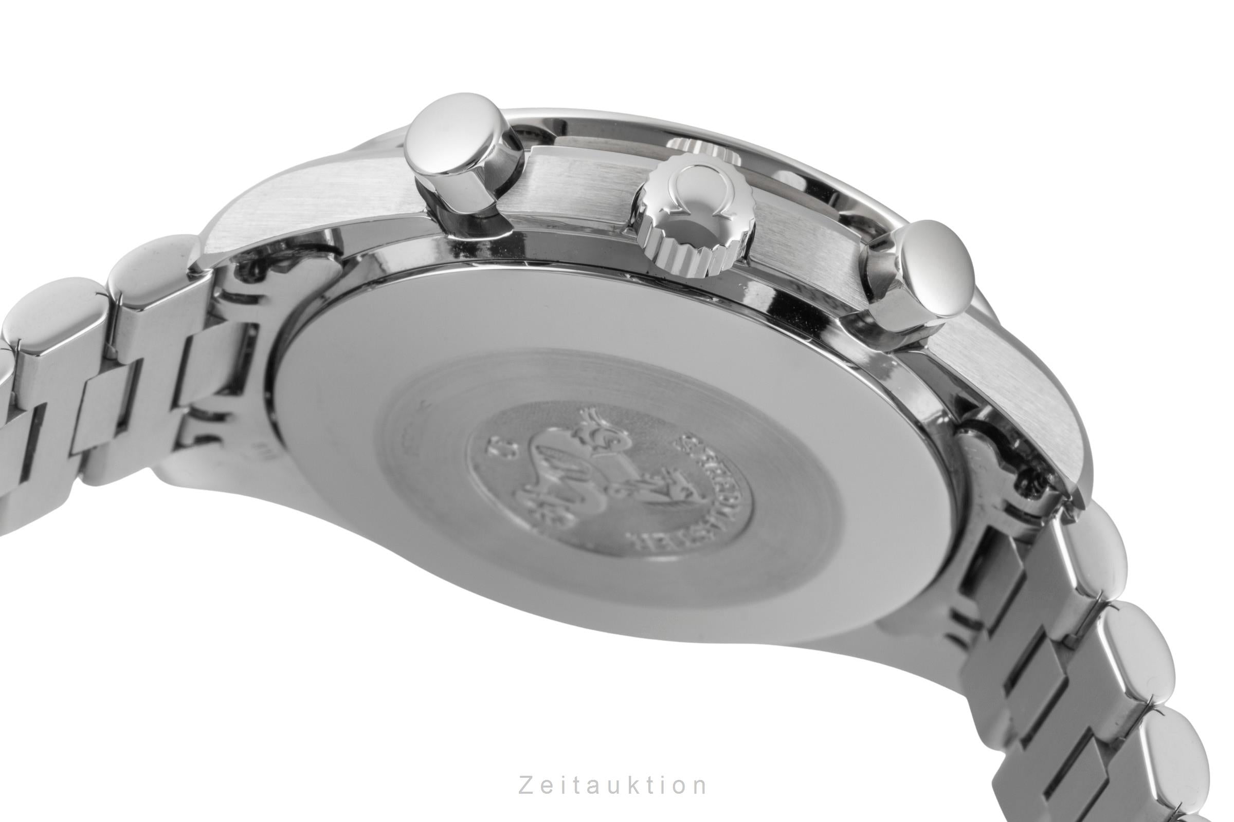 Omega Speedmaster chronograph steel automatic Kal. 3220 Ref
