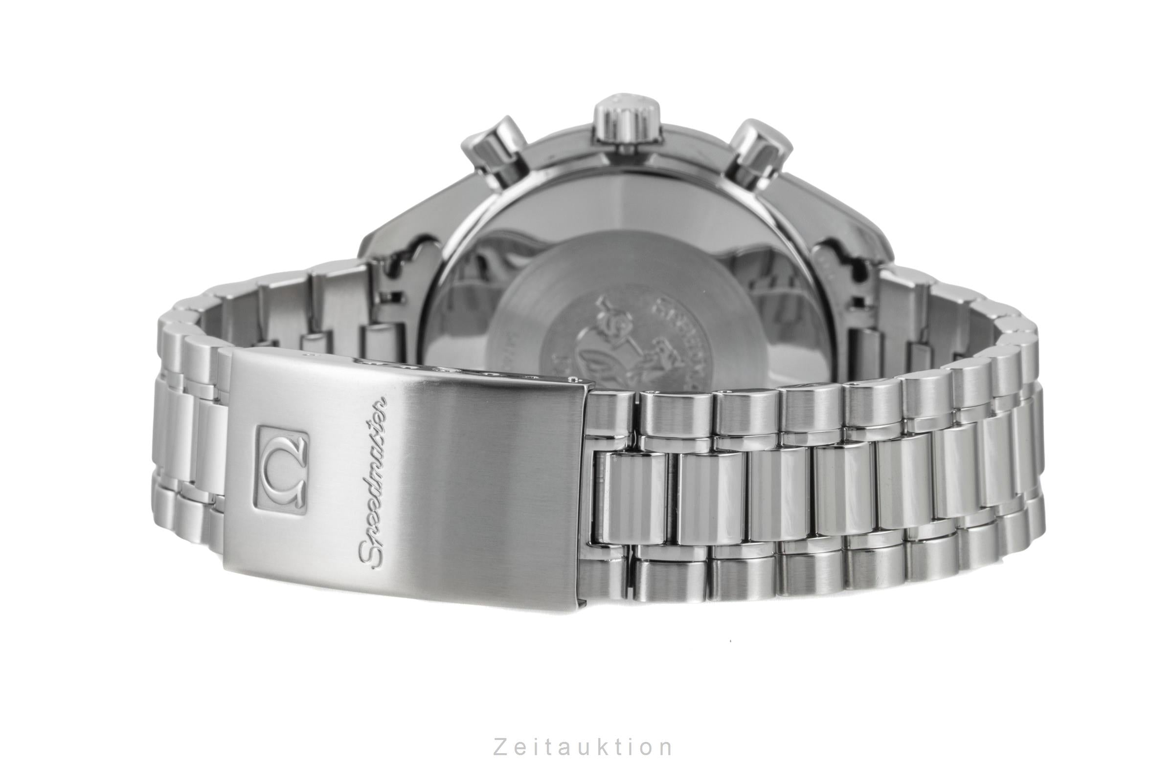 Omega Speedmaster chronograph steel automatic Kal. 3220 Ref
