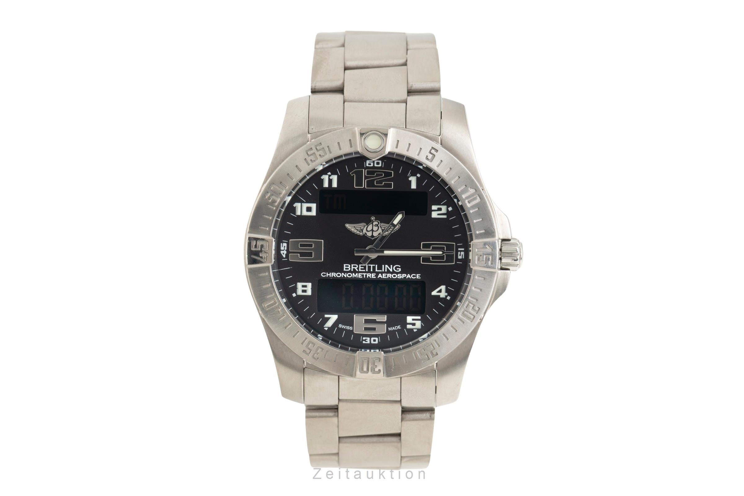 Breitling Aerospace chronograph titanium quartz men's watch E7936310/BC27  [2601917]