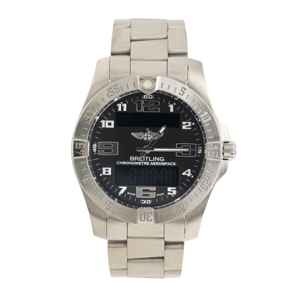 Breitling Aerospace chronograph titanium quartz men's watch E7936310/BC27  [2601917]