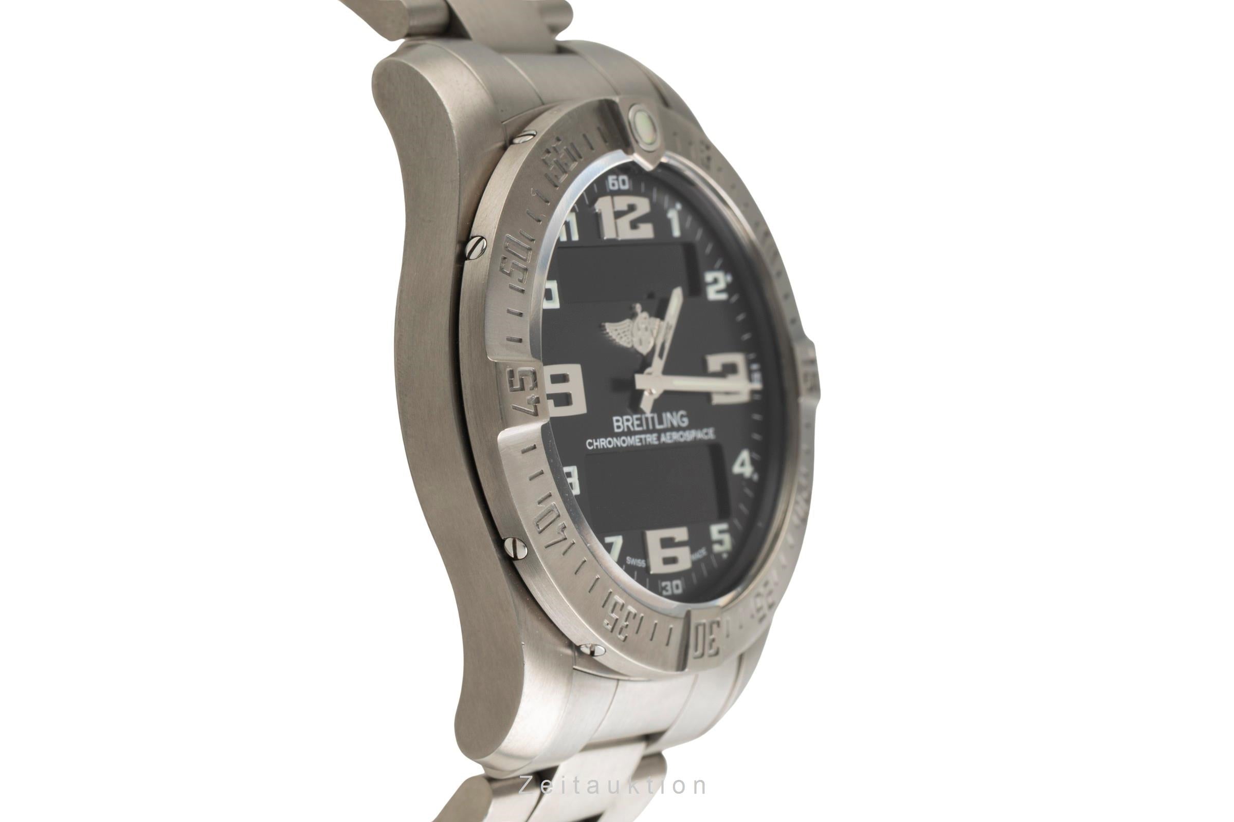 Breitling Aerospace chronograph titanium quartz men's watch E7936310/BC27  [2601917]
