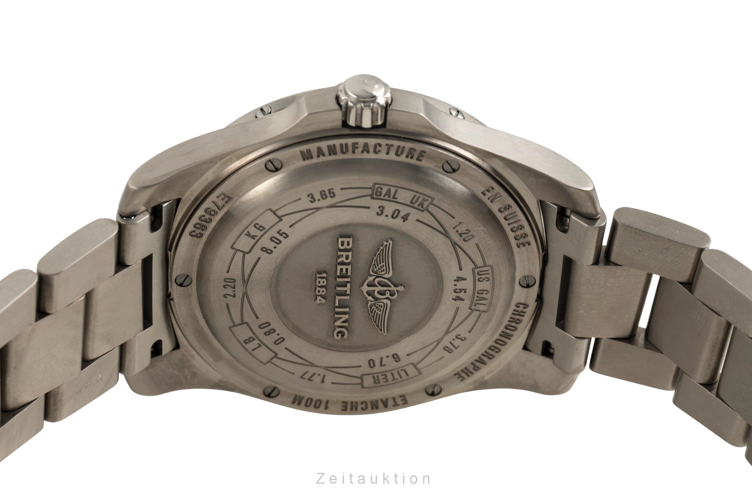 Breitling Aerospace chronograph titanium quartz men's watch E7936310/BC27  [2601917]