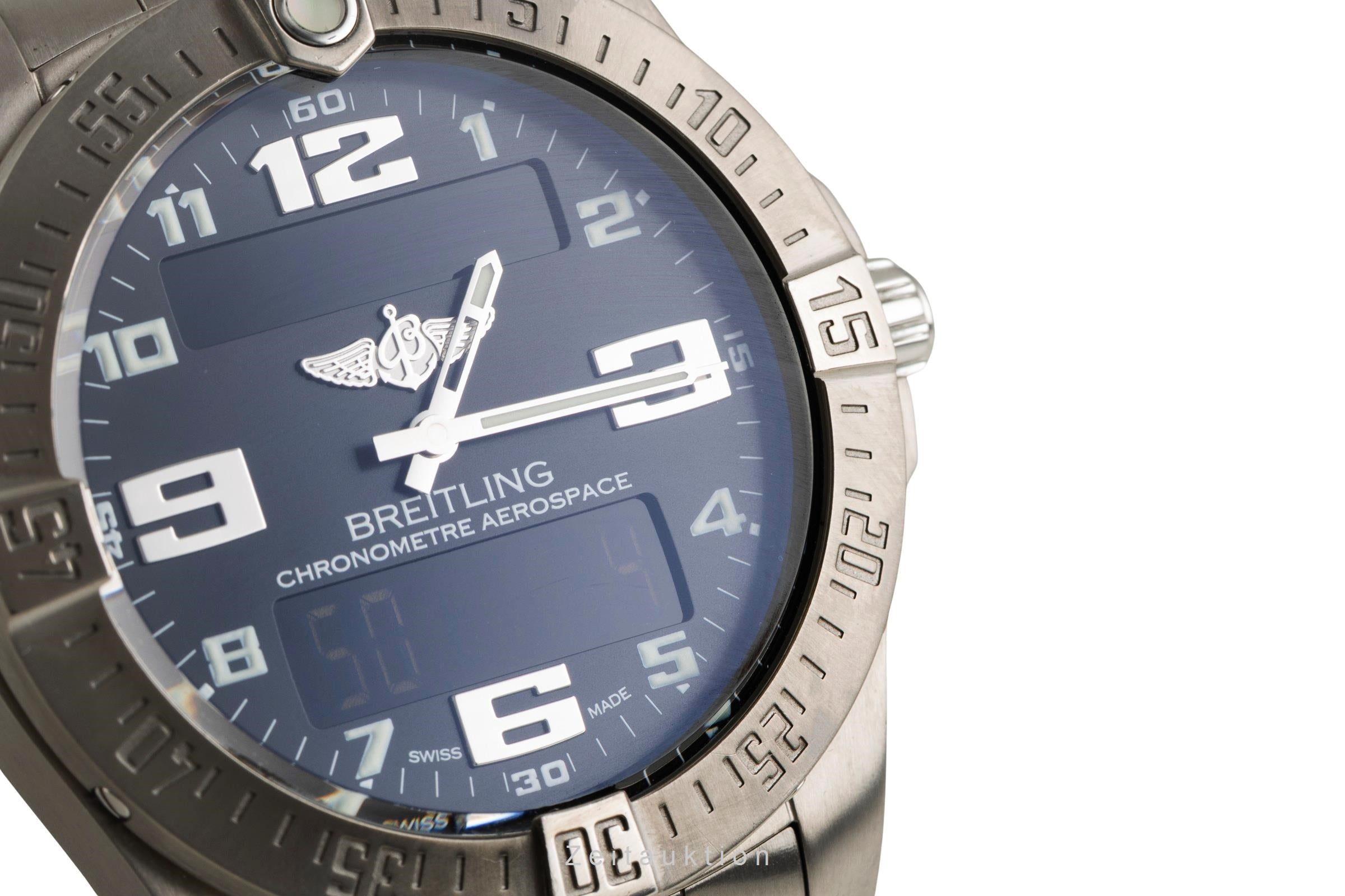 Breitling Aerospace chronograph titanium quartz men's watch E7936310/BC27  [2601917]