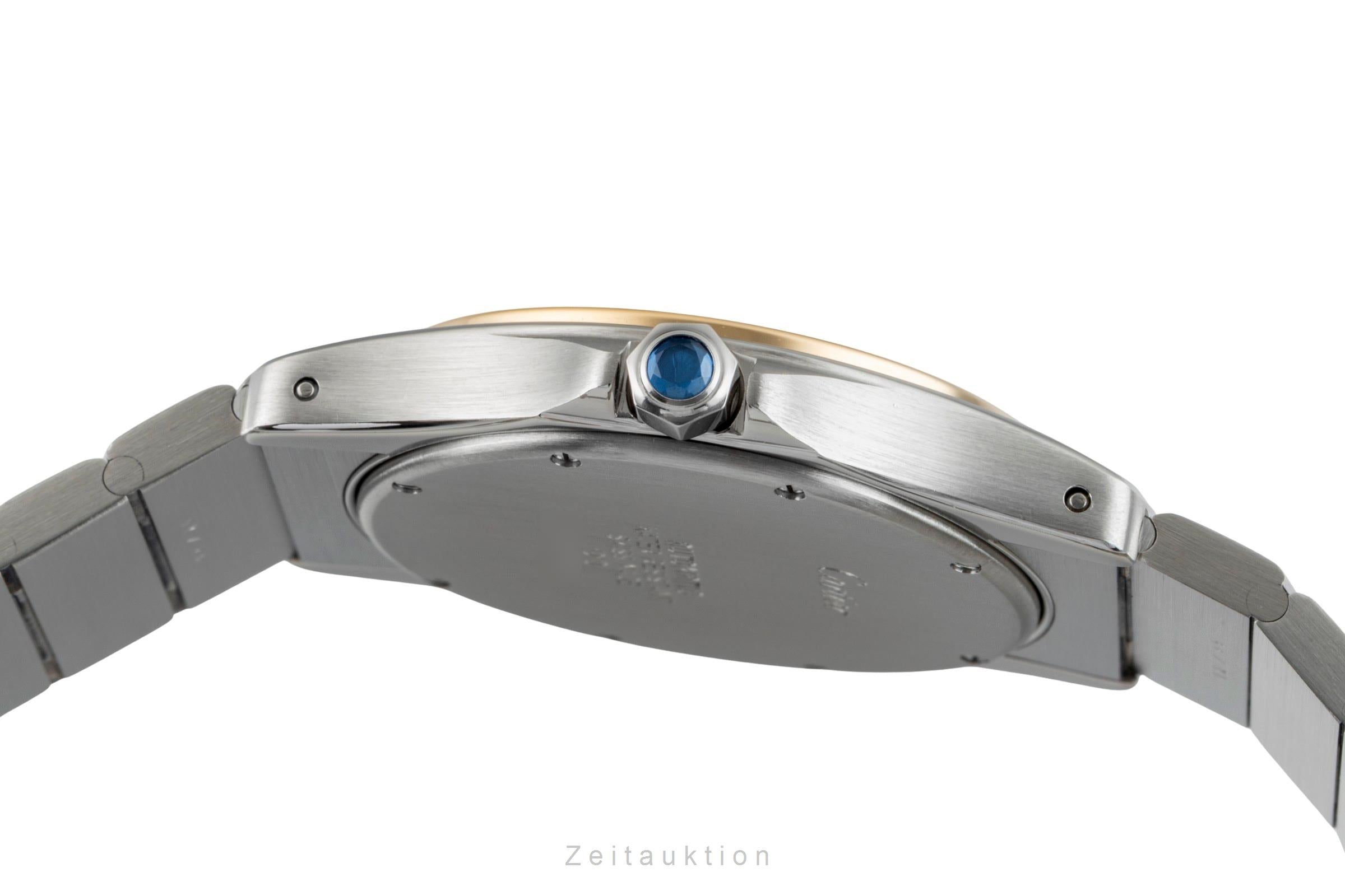 Cartier Santos Ronde acciaio / oro automatismo orologio da uomo W20036R3  [2601918]